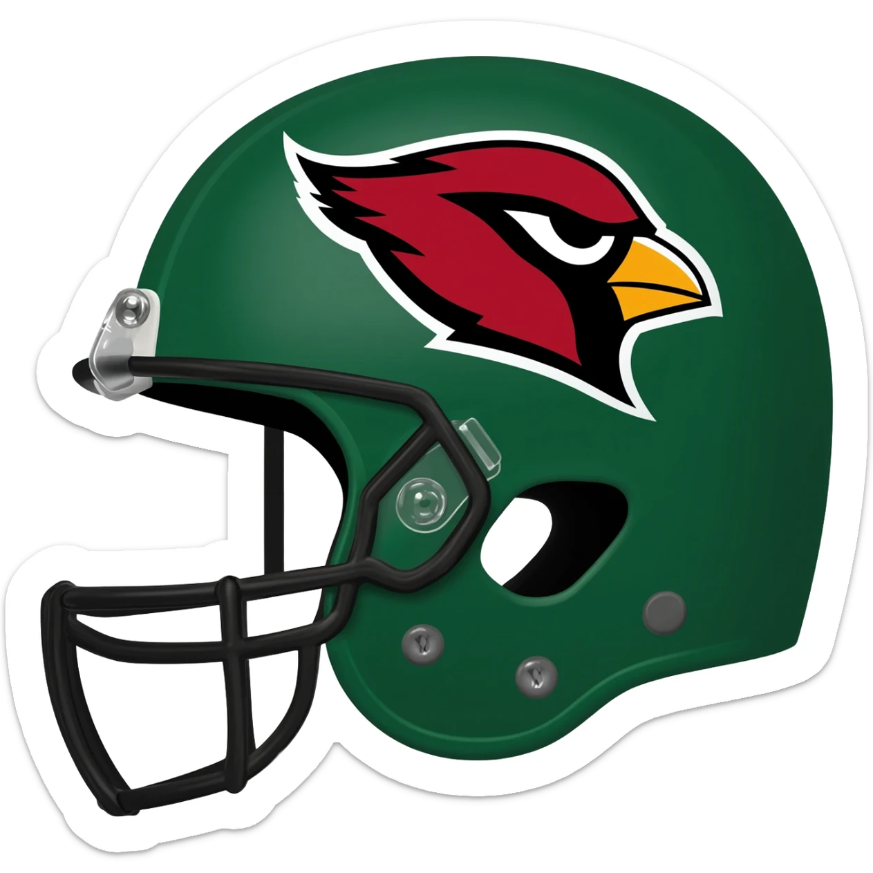 Arizona Cardinals NFL helmet sticker