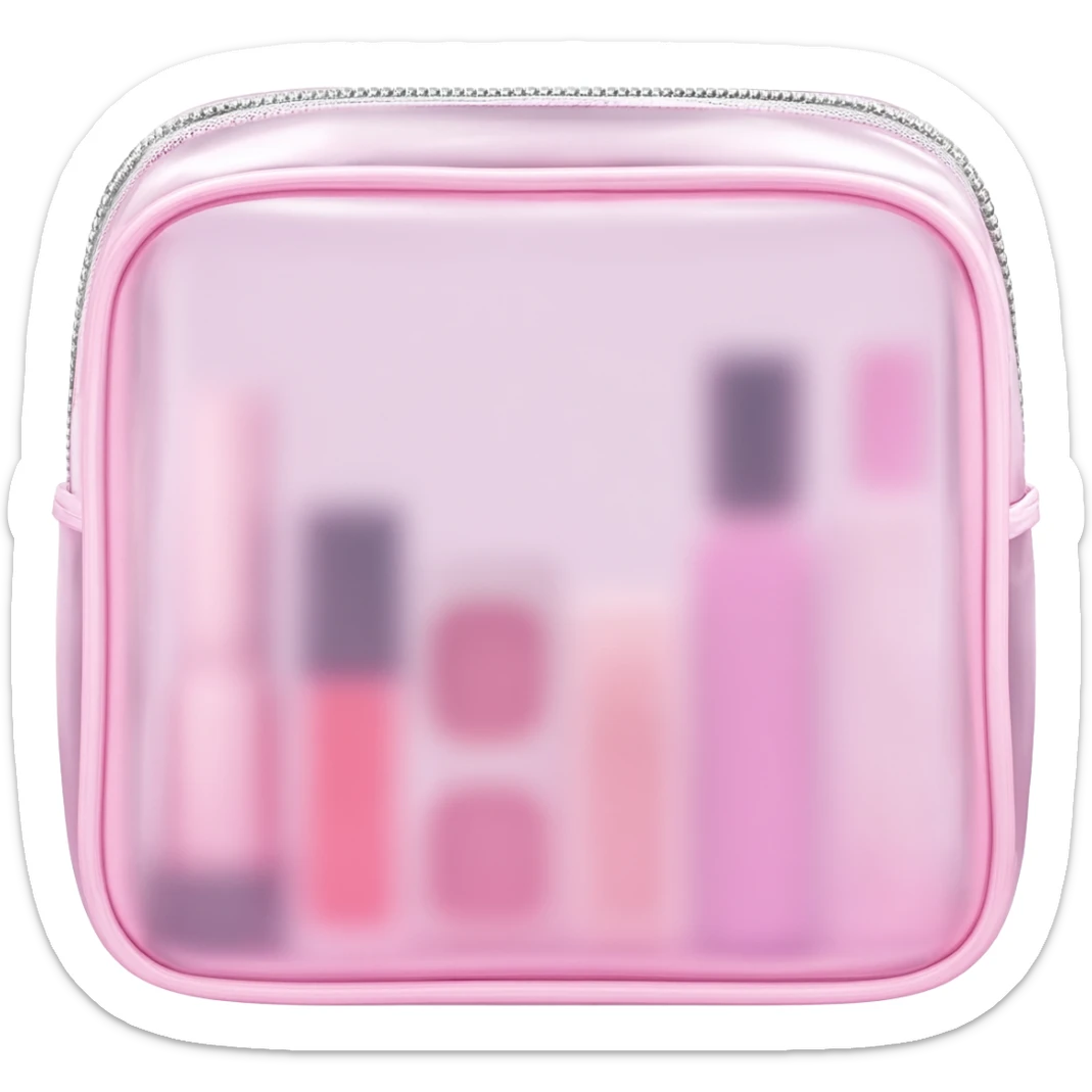 makeup bag sticker