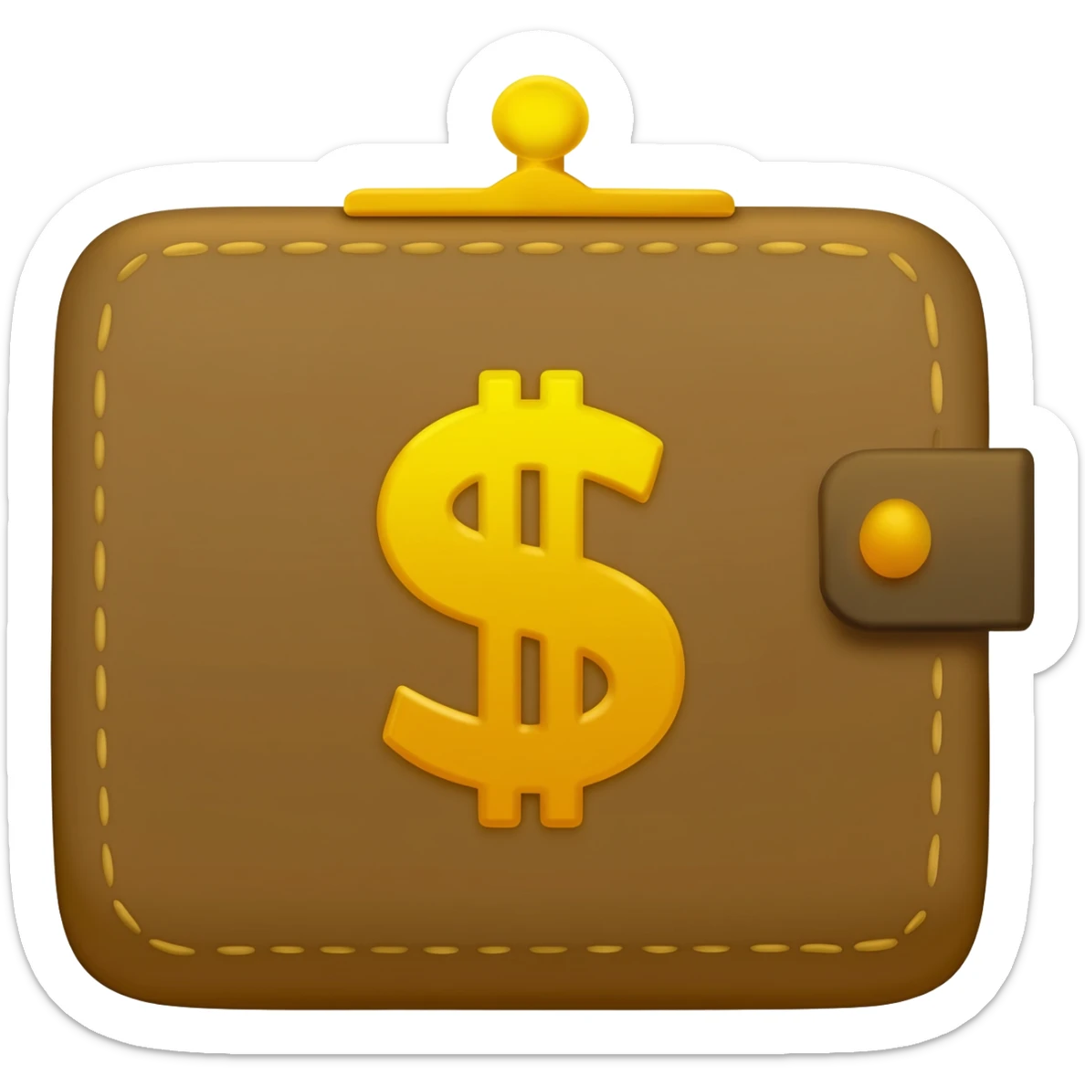 Money case sticker