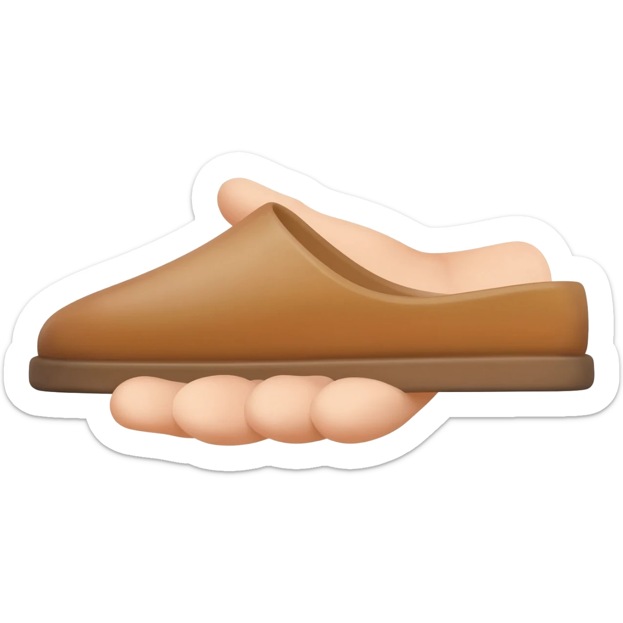 chappl holding in hand sticker