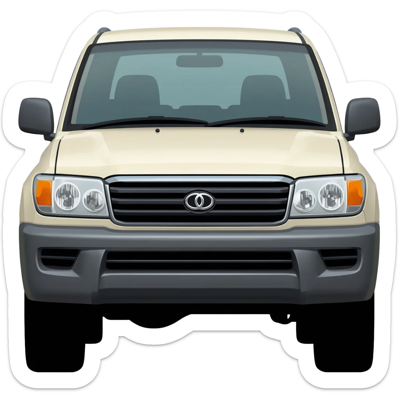 Toyota Land Cruiser 80 series sticker