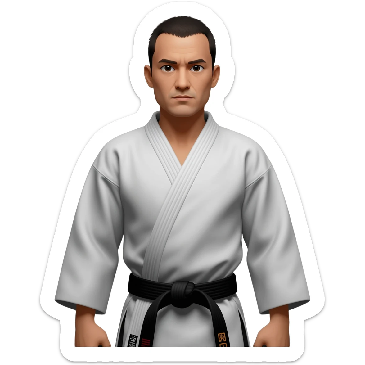 martial arts coach sticker