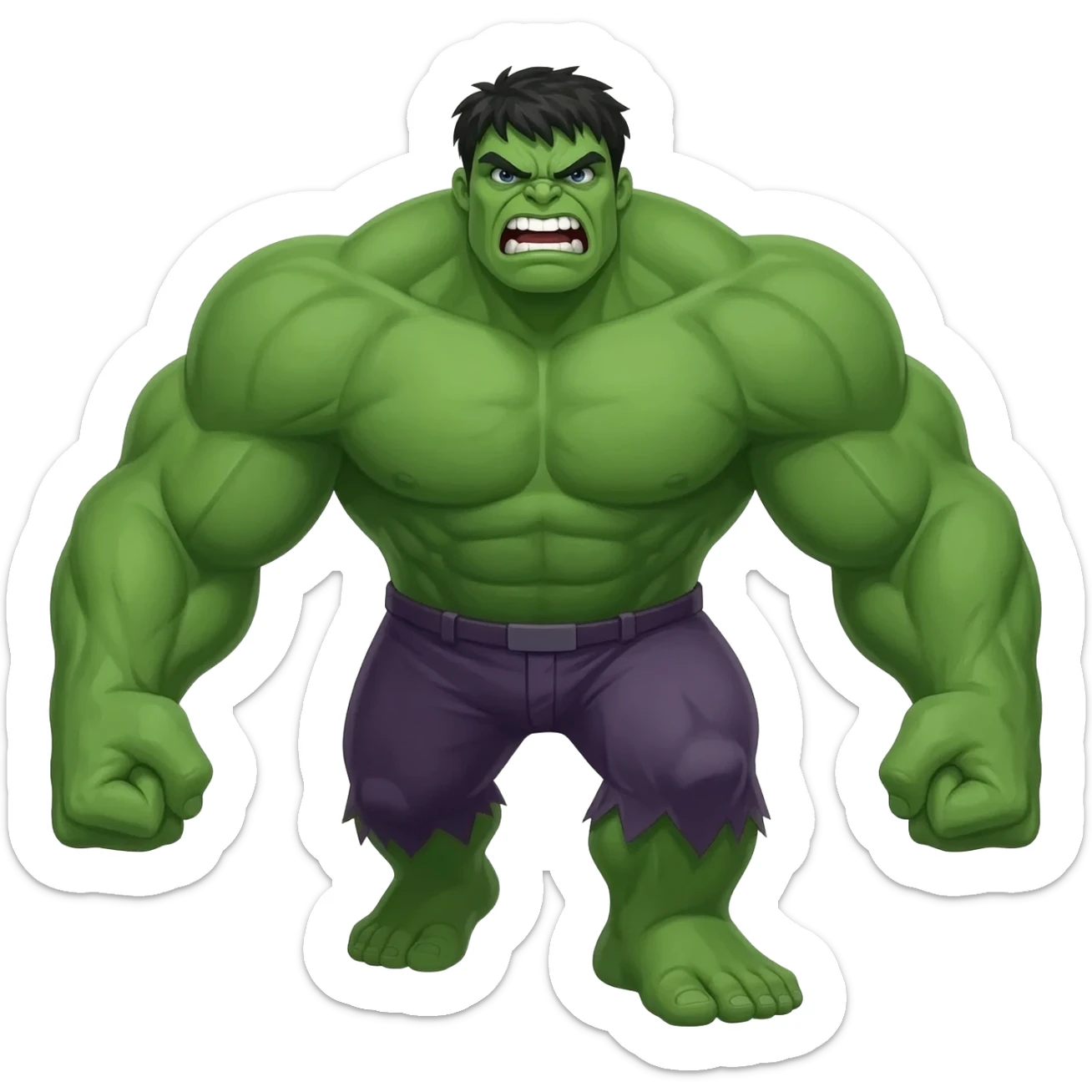 hulk sticker