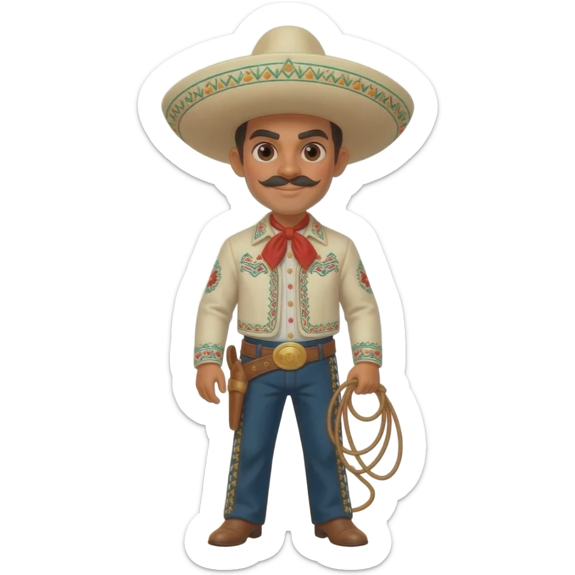 Charro sticker