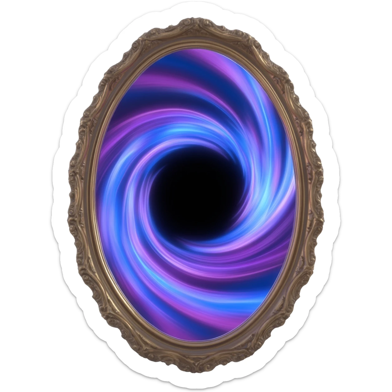 Mirror Portal sticker