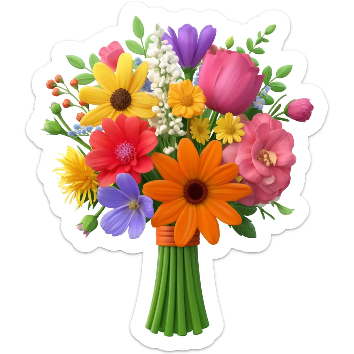 bouquet of flowers sticker