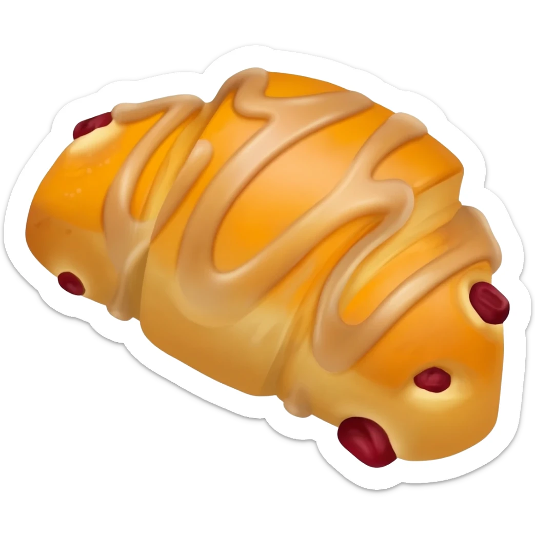 Cranberry scone sticker