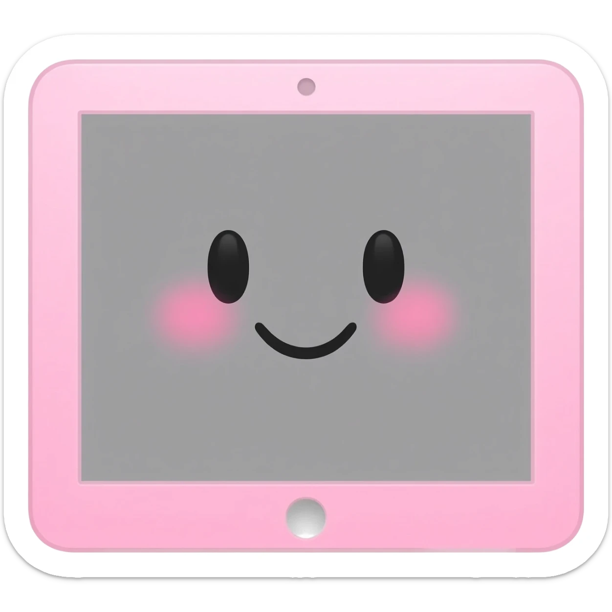 iPad pink kawaii sticker