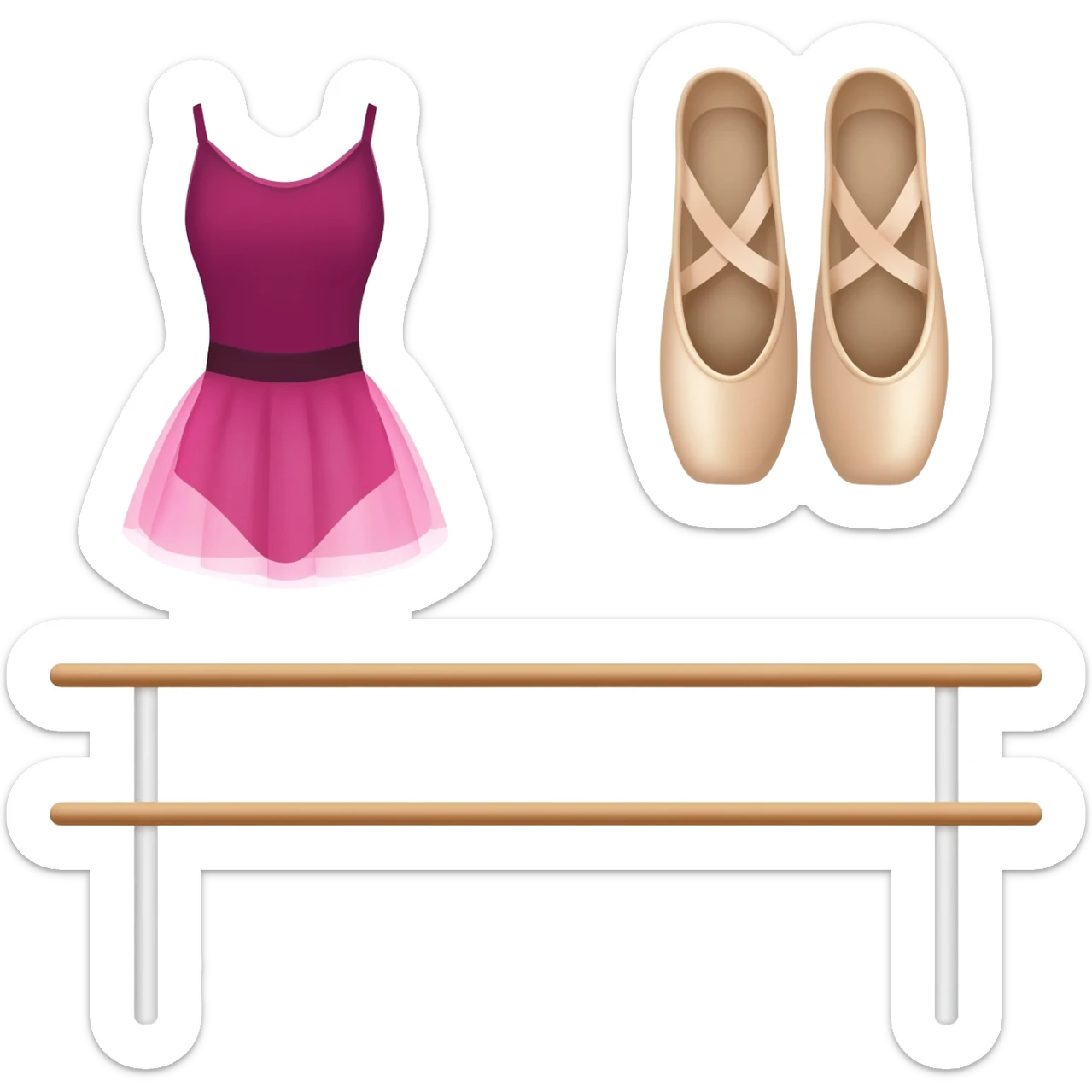 5 ballet essentials sticker
