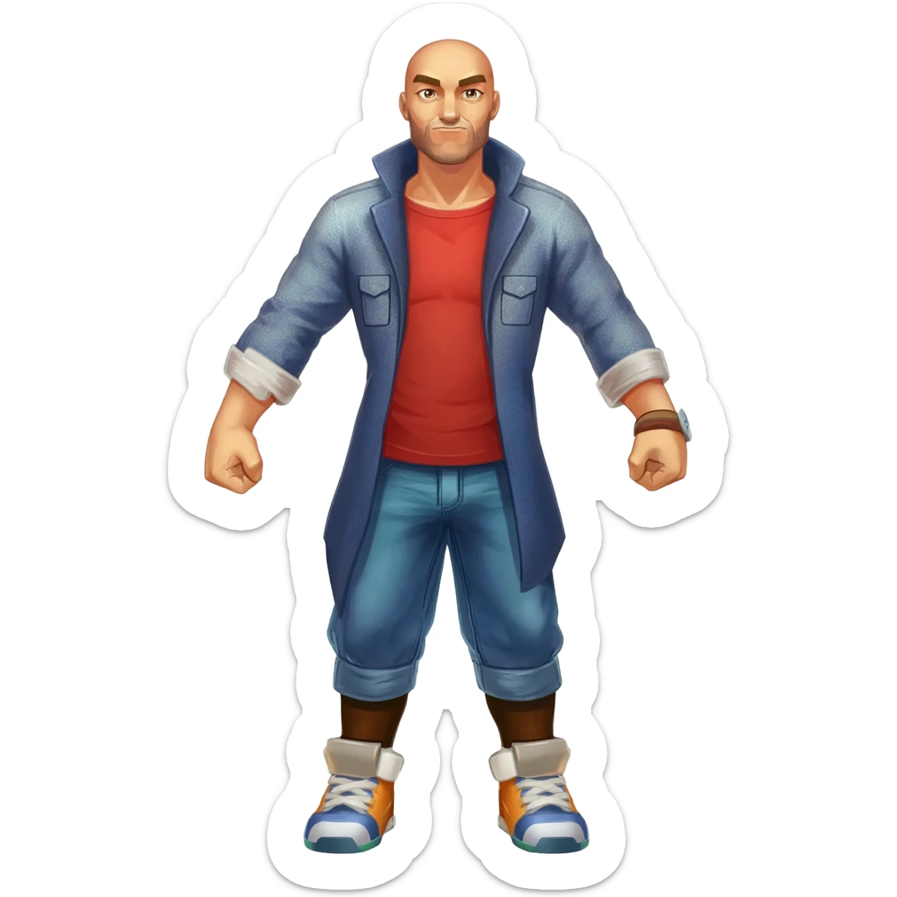 Zorua-Absol-Salandit-fusion (full body) sticker