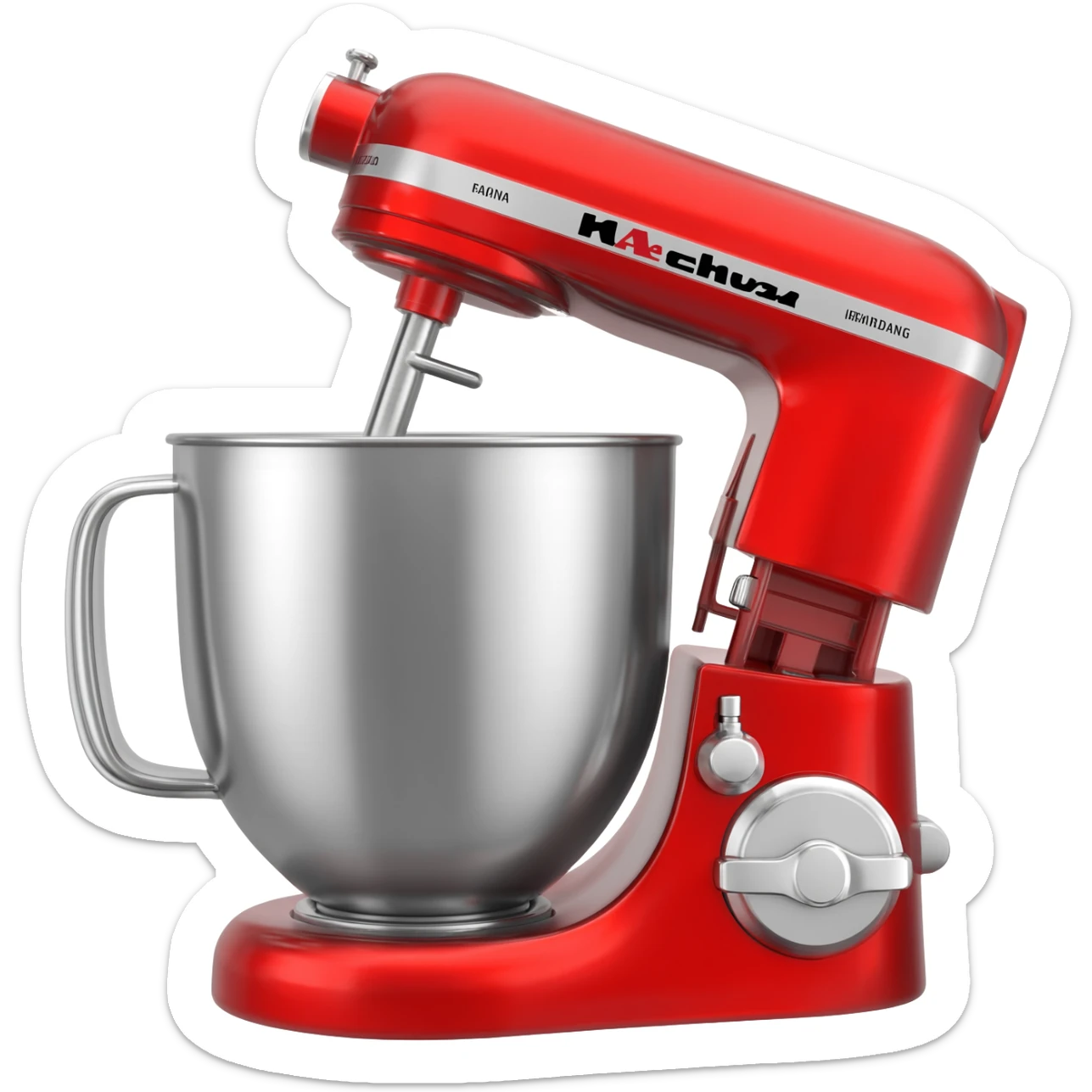 kitchen aid mixer sticker