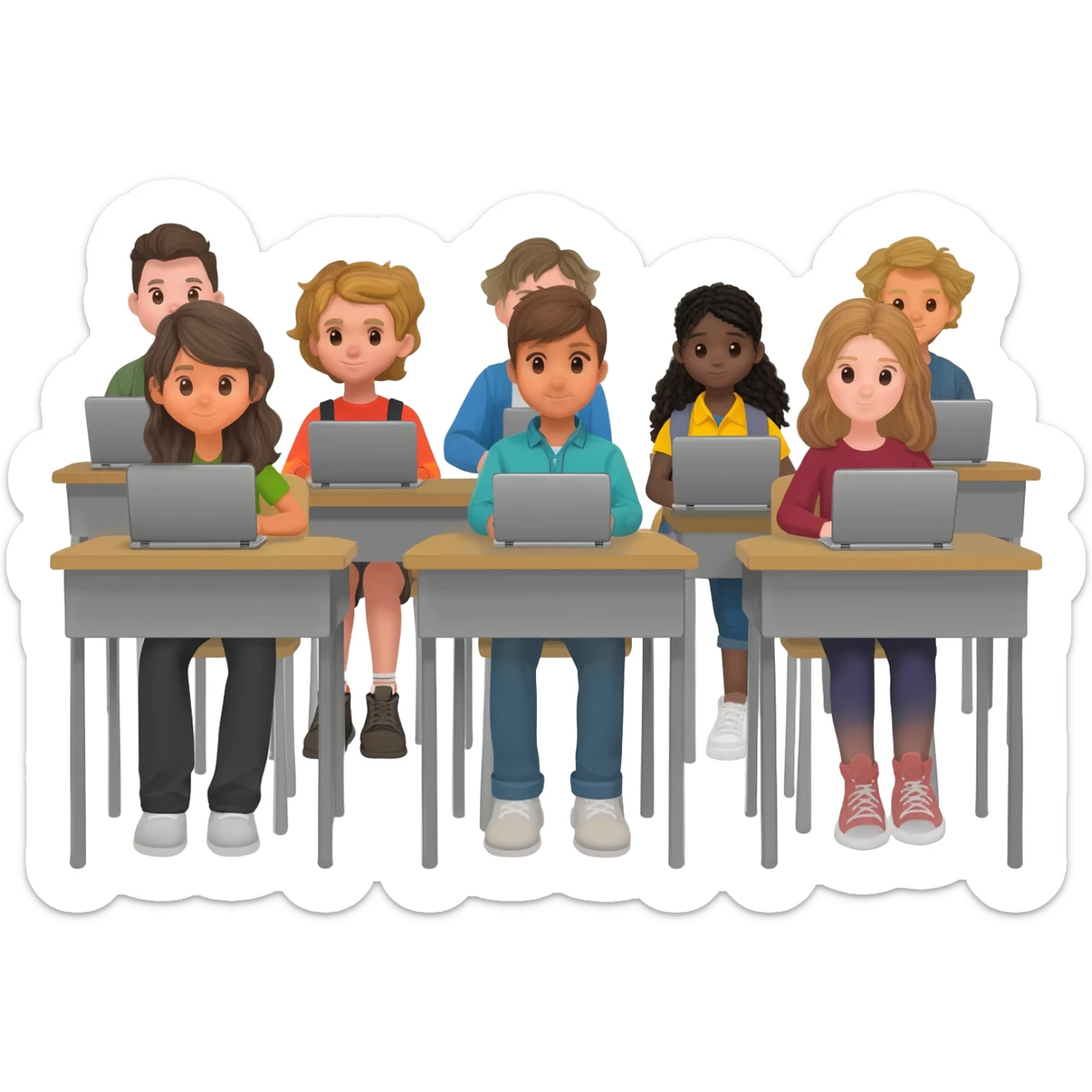 computer class sticker