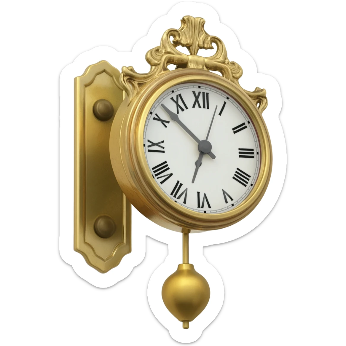 clock sticker
