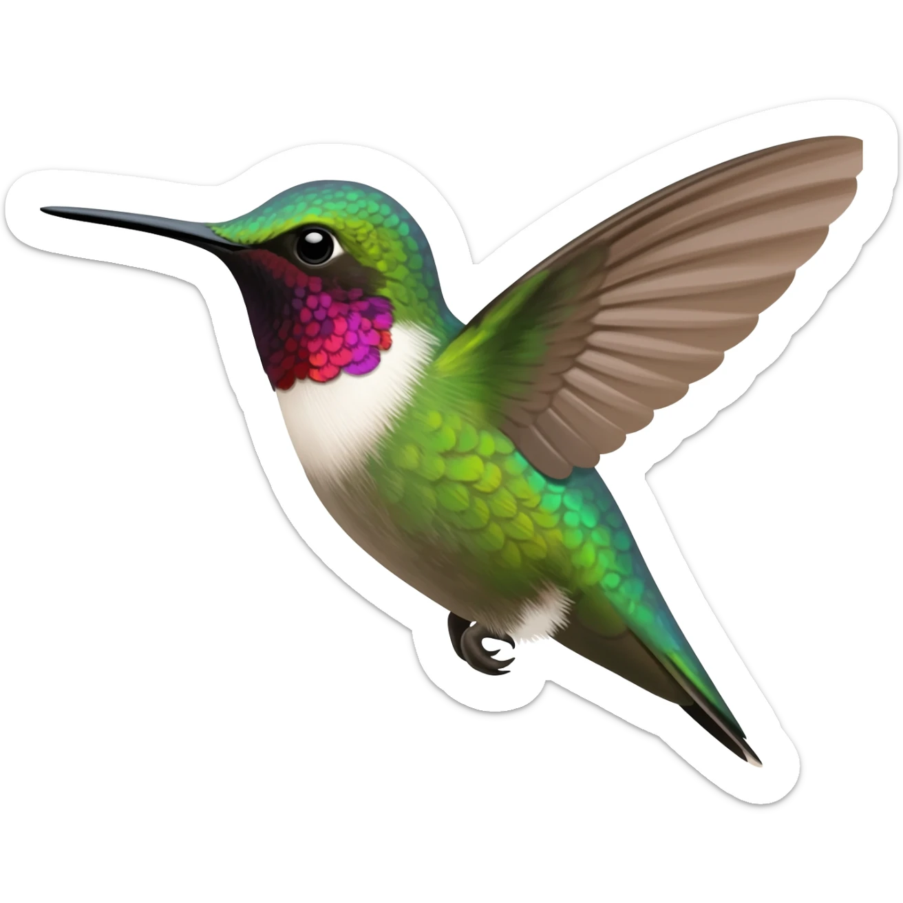 Colibri sticker