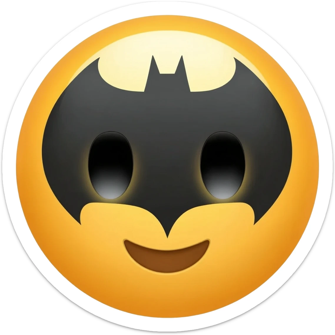 Batman real log of Batman begins I want that image in form of emoji so I can use it for my insta bio sticker