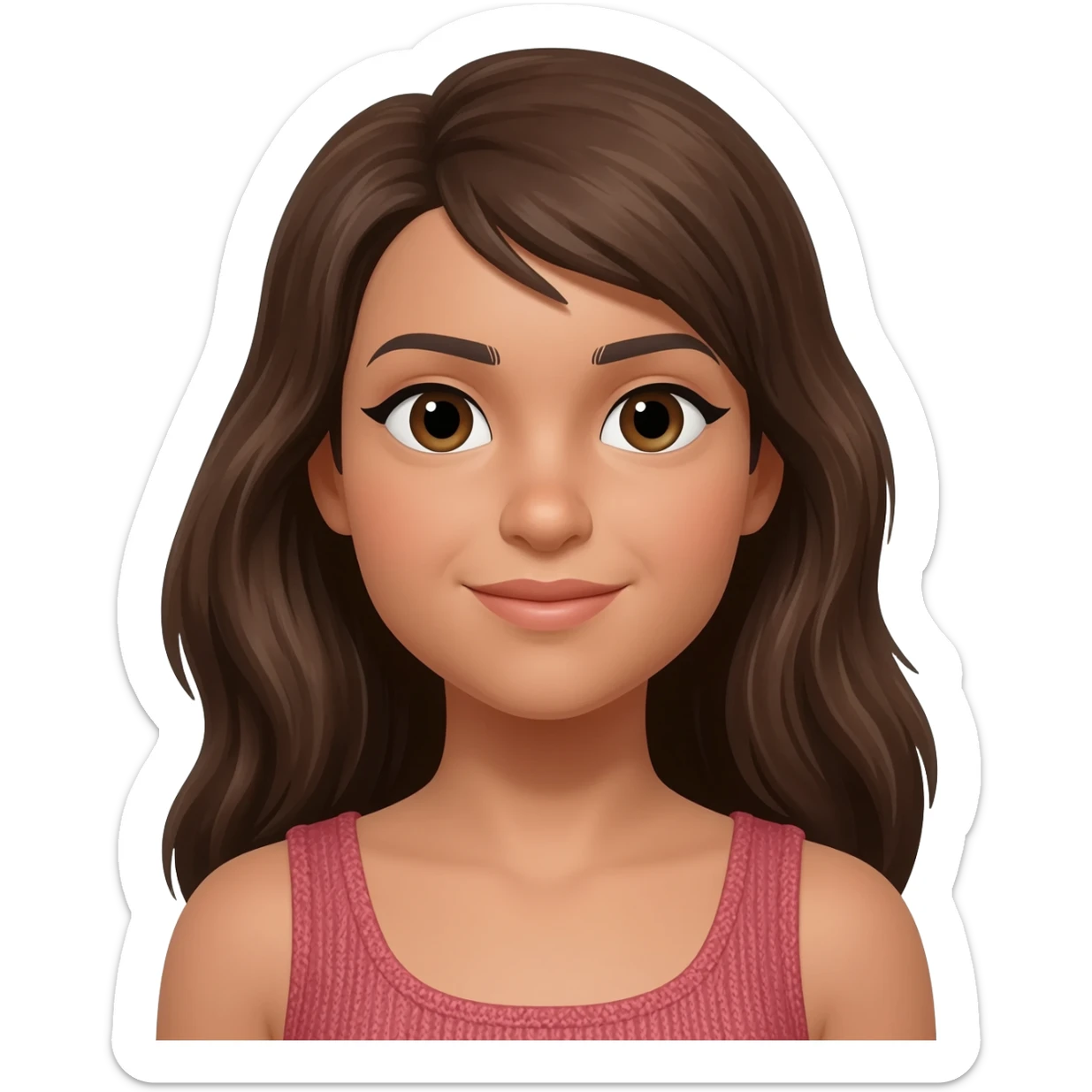 25 year old girl Jubilee Sabino sticker