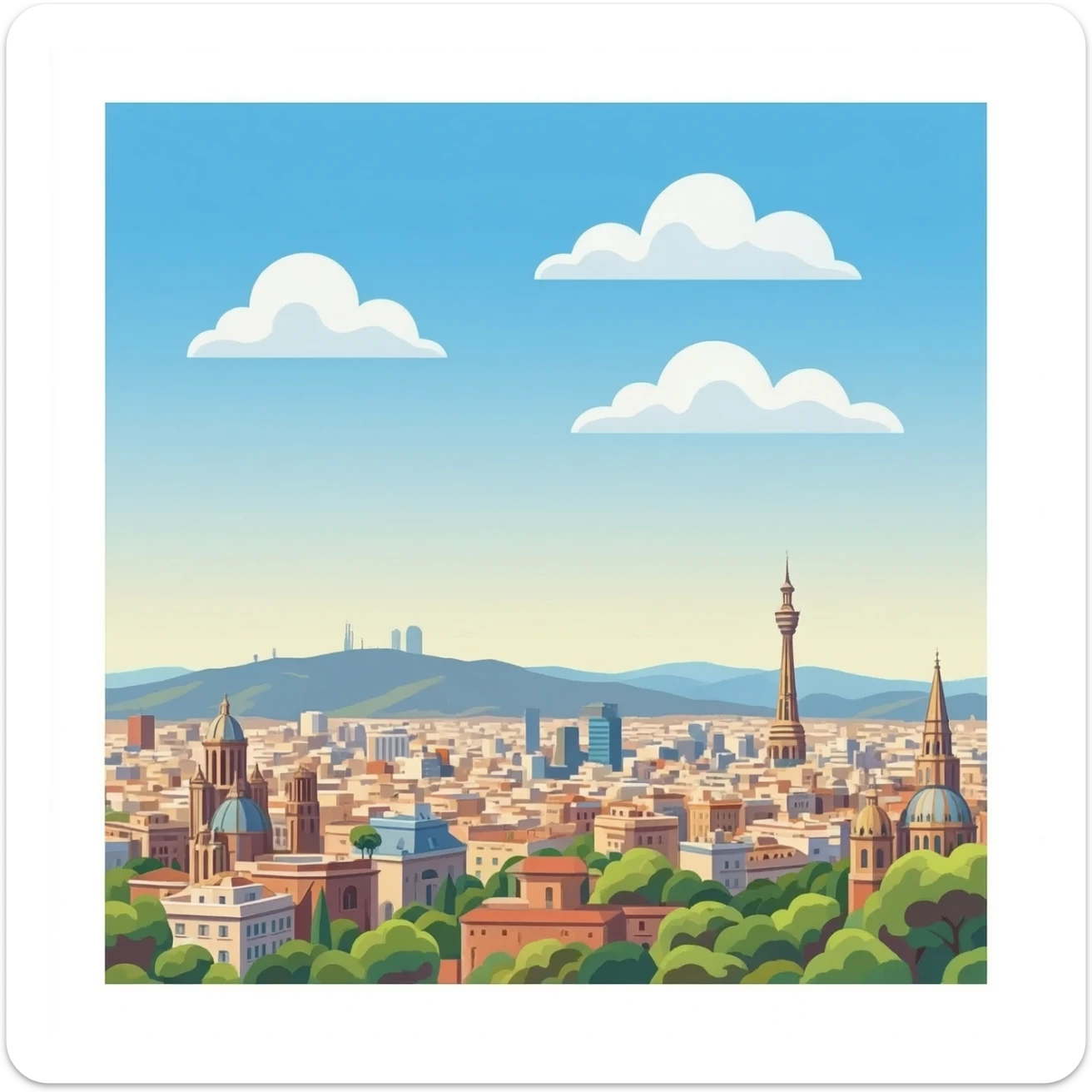 Barcelona fx sticker