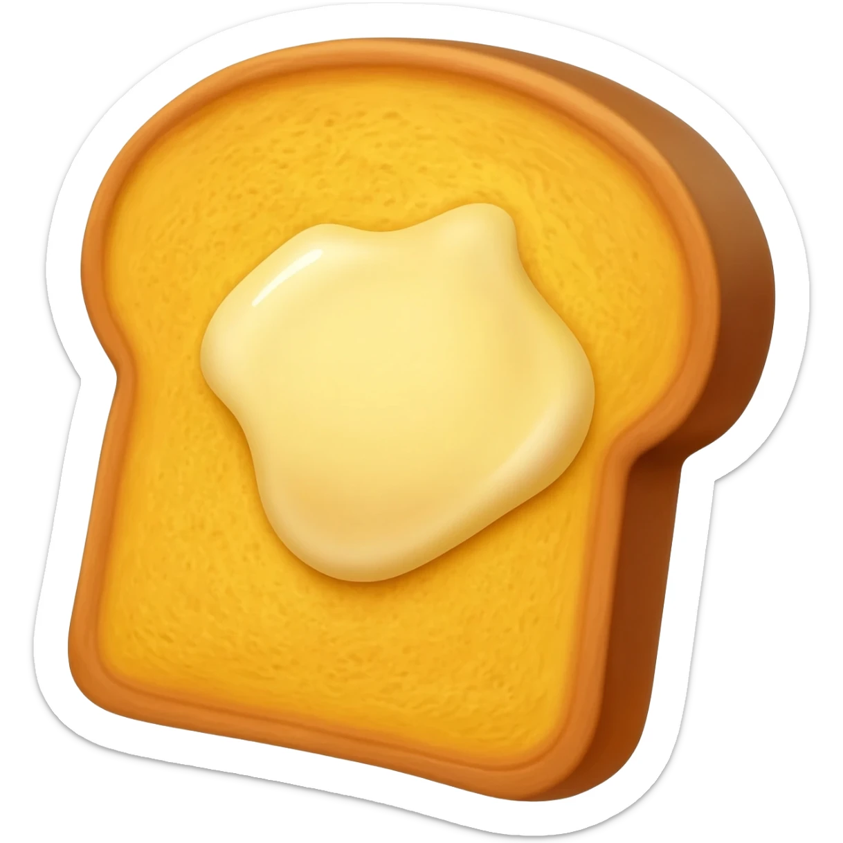 French toast with butter sticker
