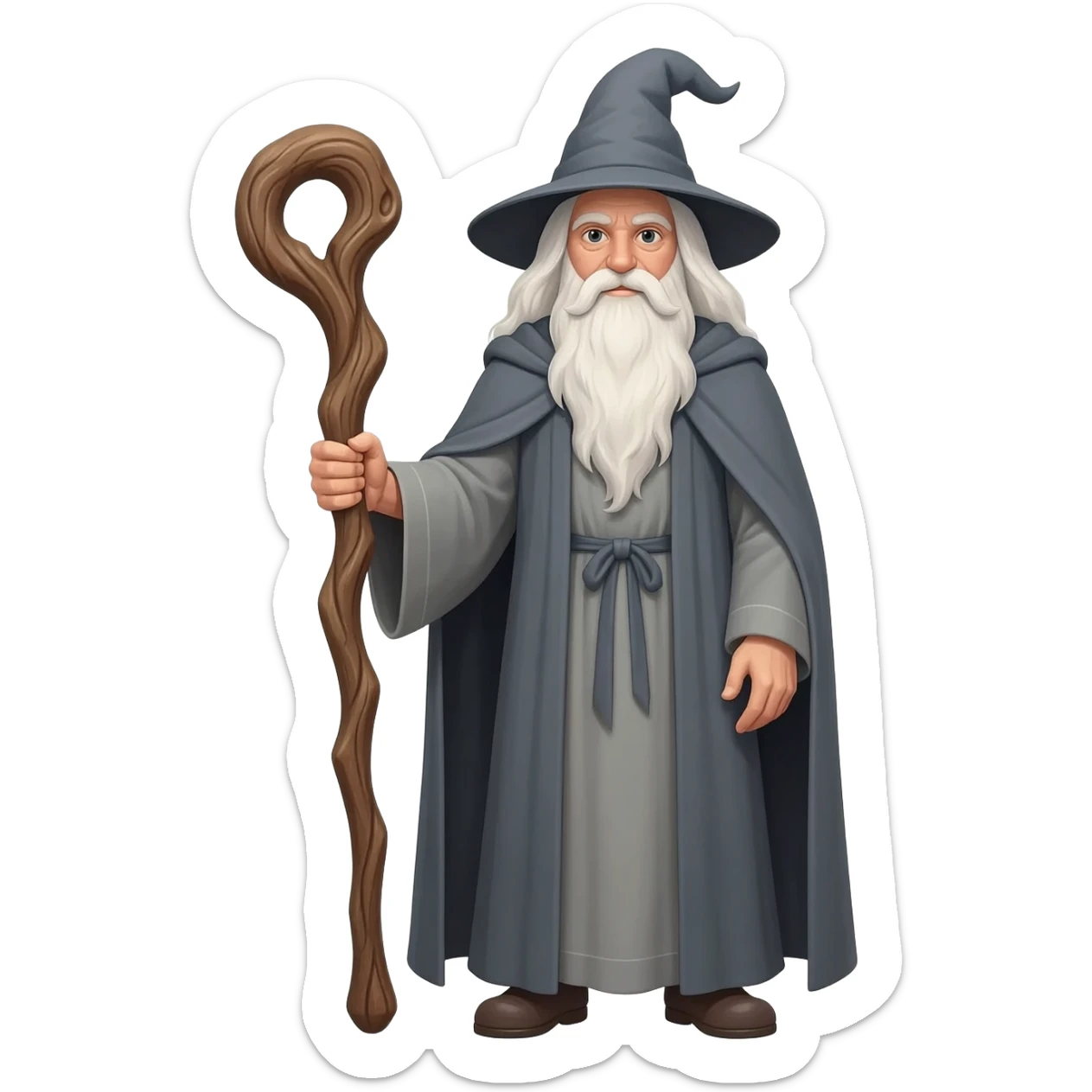 Gandalf the wizard sticker