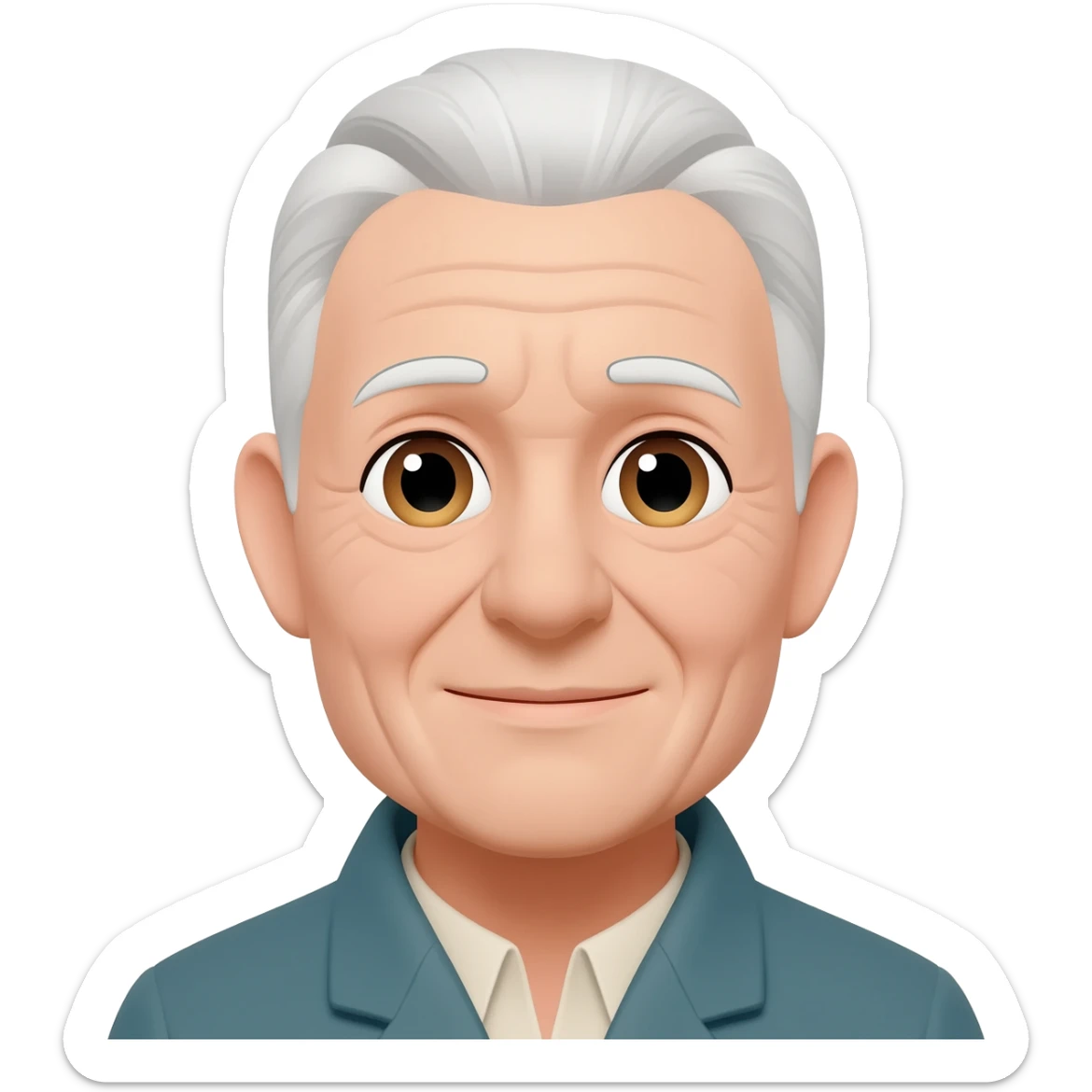 elderly people sticker