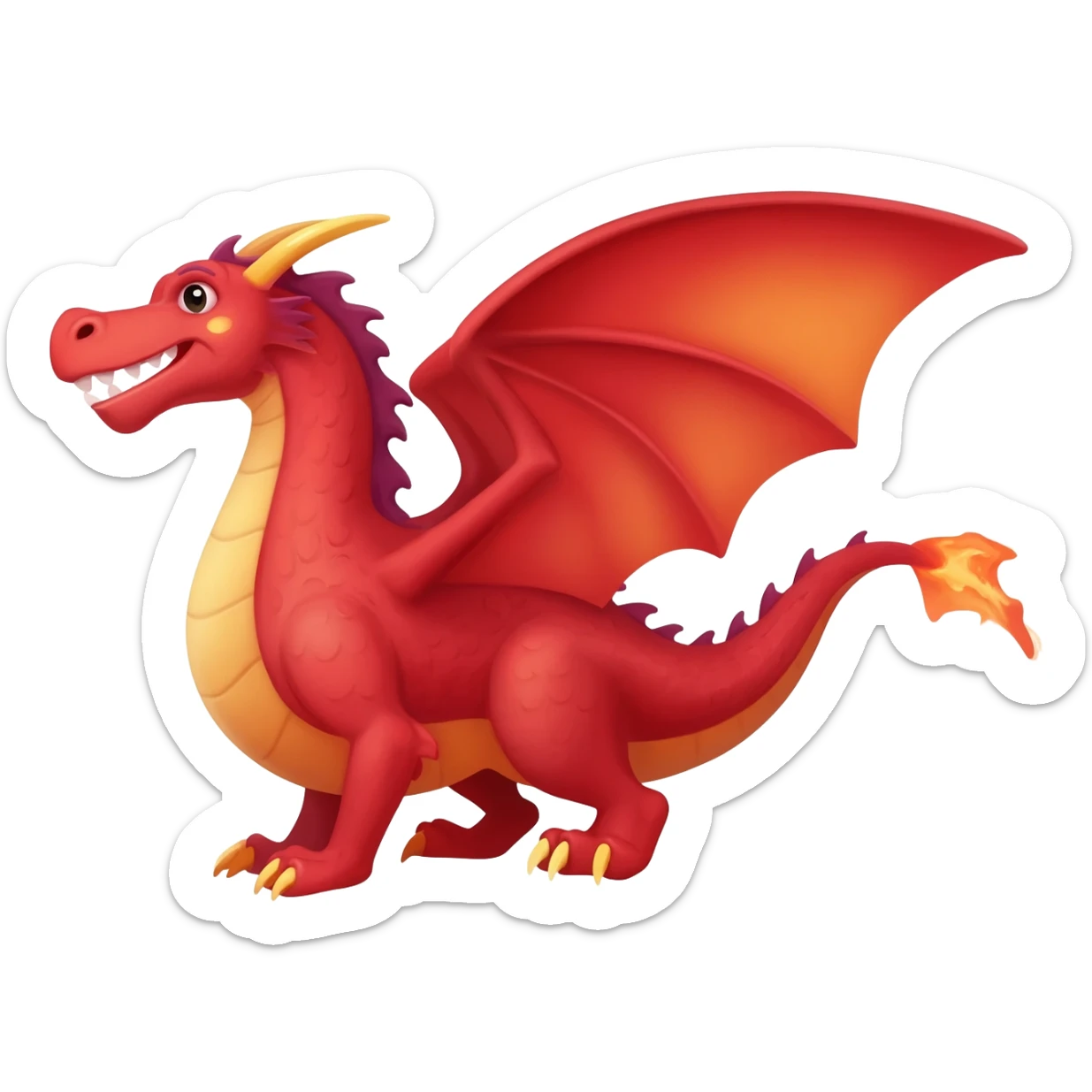 Dragon sticker