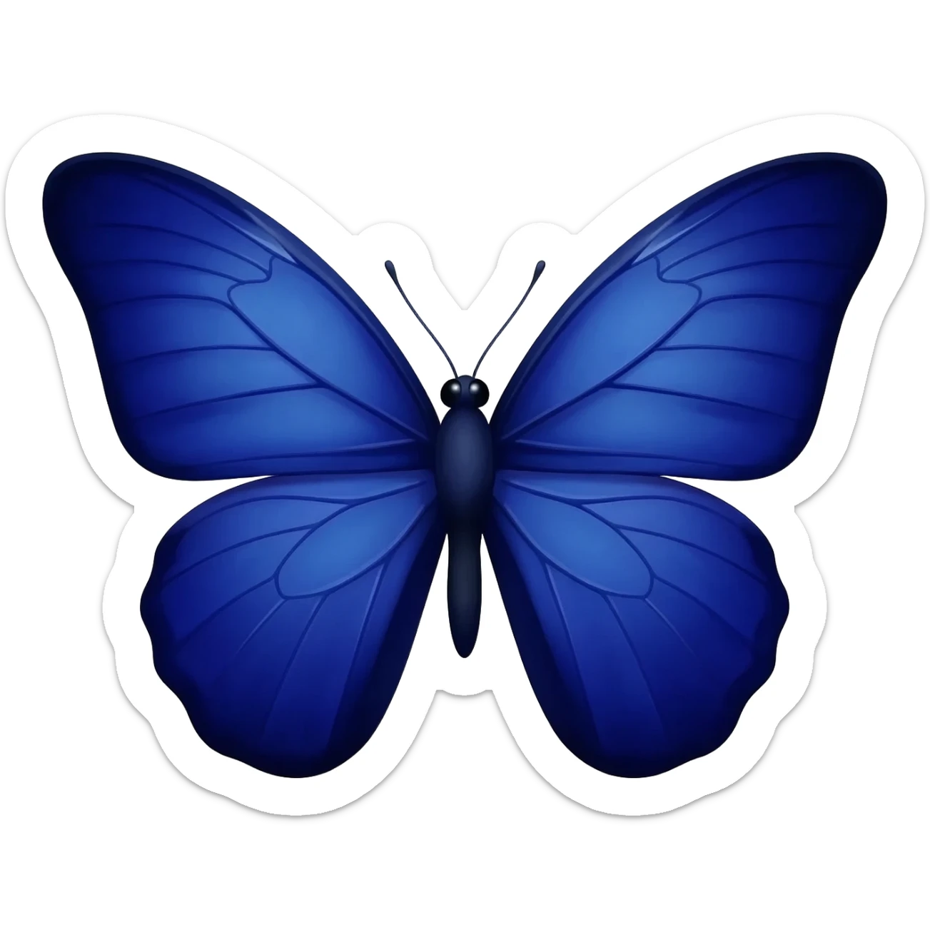 I said the gorgeous butterfly in Navy Rich Royal Blue shade. No other colors. sticker