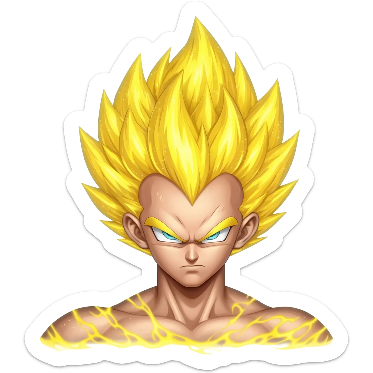 goku supersaiyan infinity sticker