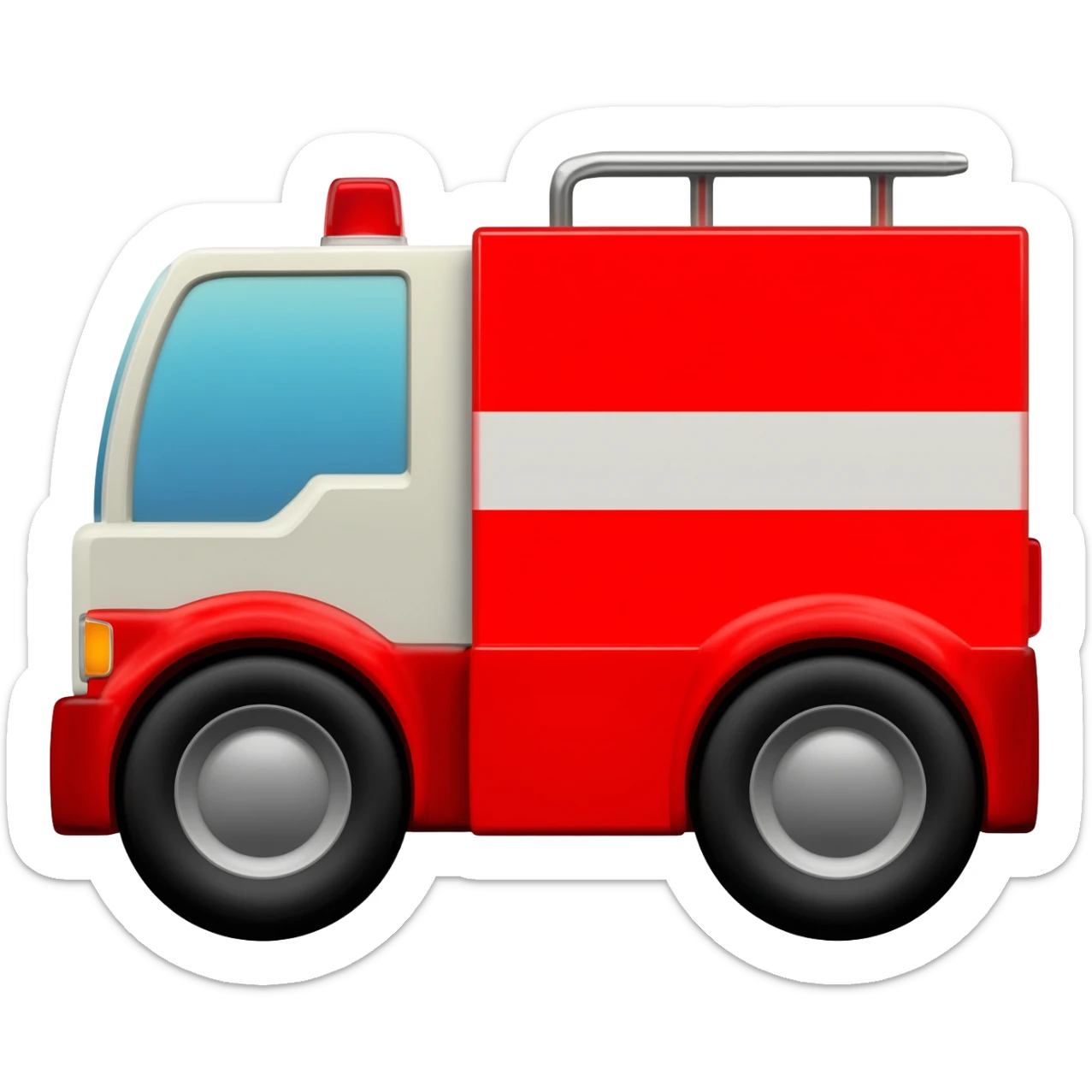 fire truck sticker