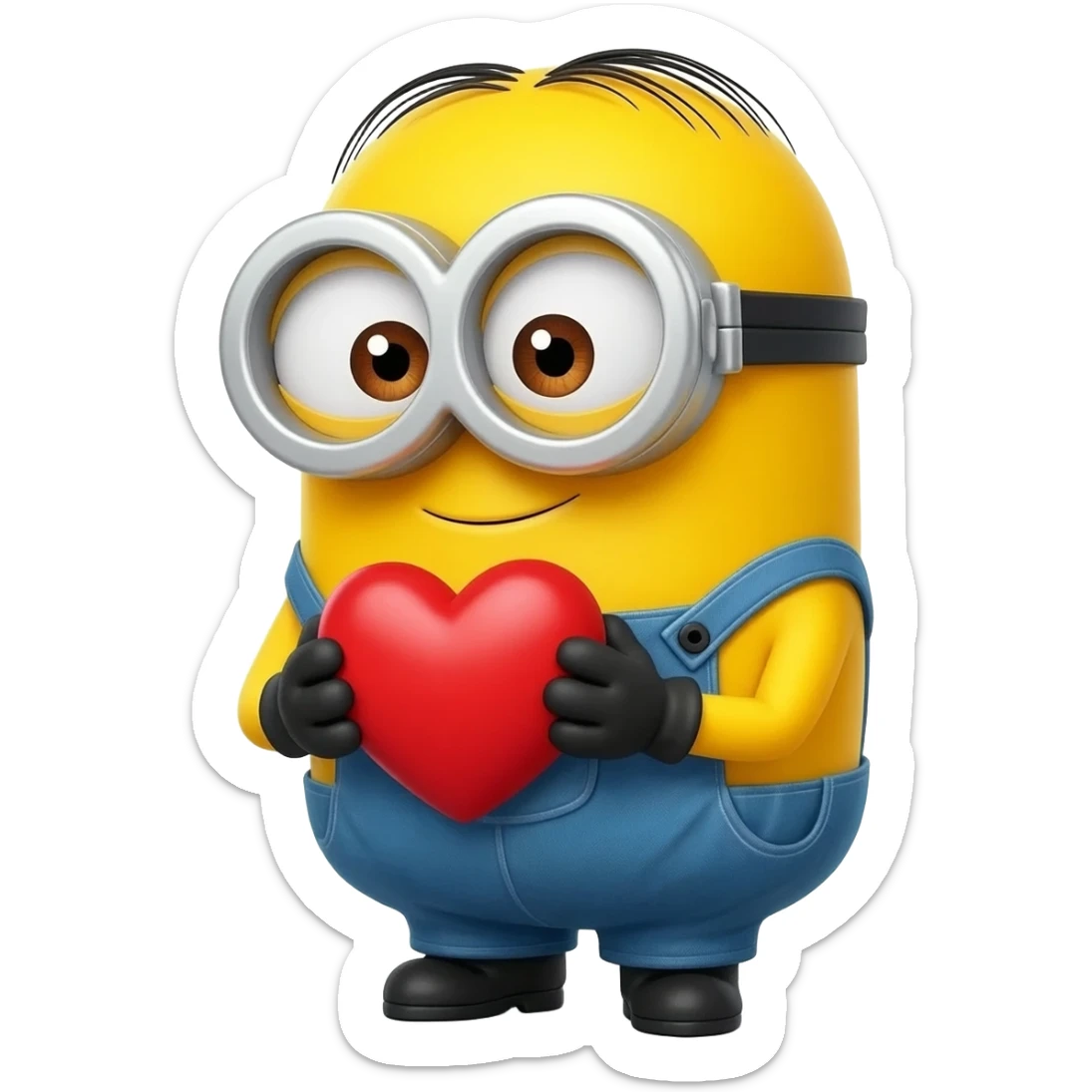 Cute minion pulling cute face 🥹 sticker