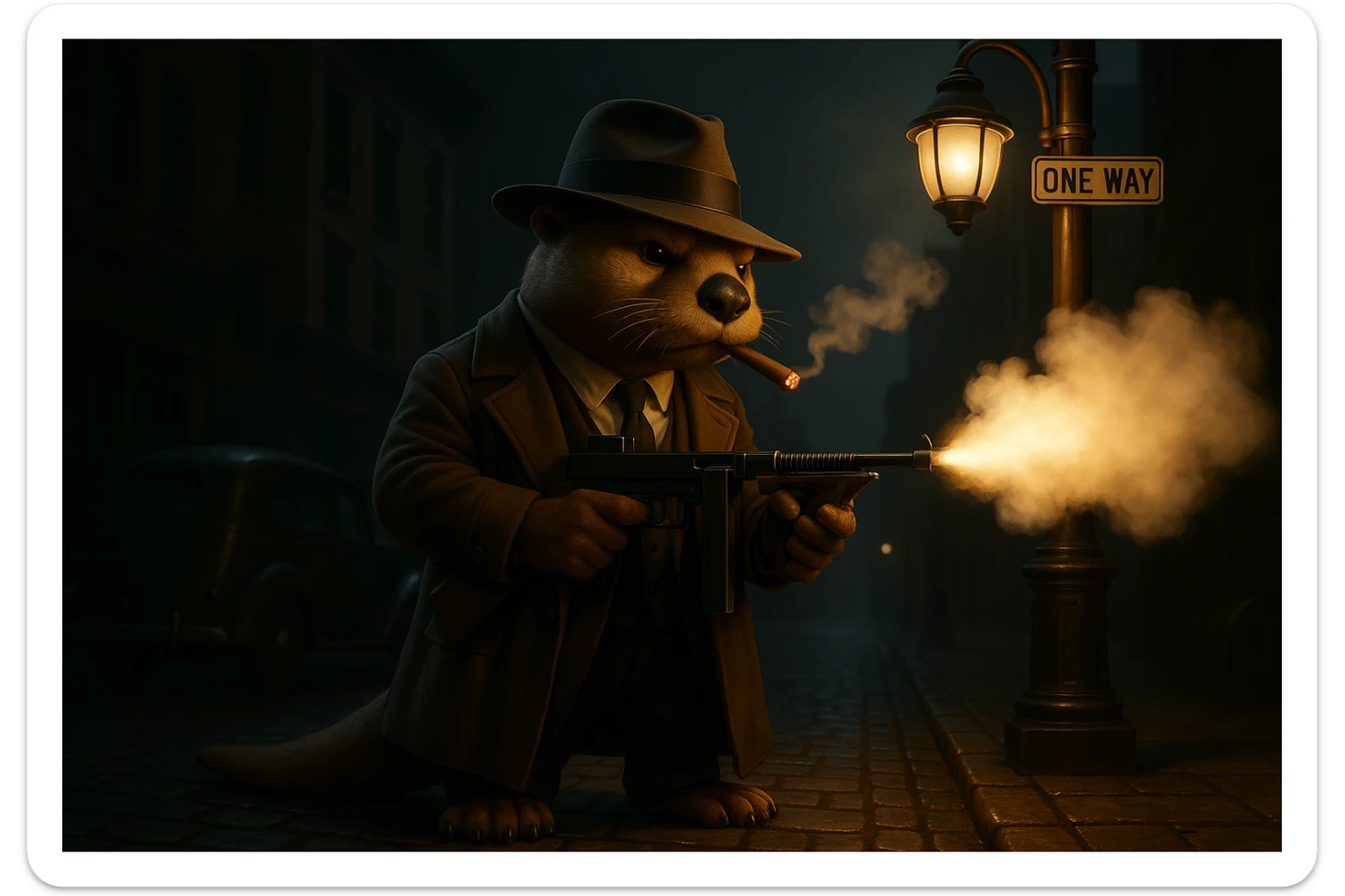 crea una fotografia ratio 16.9 identica a esta no debes cambiar nada solo darmela en estilo Foto hiper realista,no debes agrgar elementos ni letras todo debe permanecer igual y con la isma paleta de colores y expresiones.puede arreglar unpoco parta qsean mas vivos los colores sticker