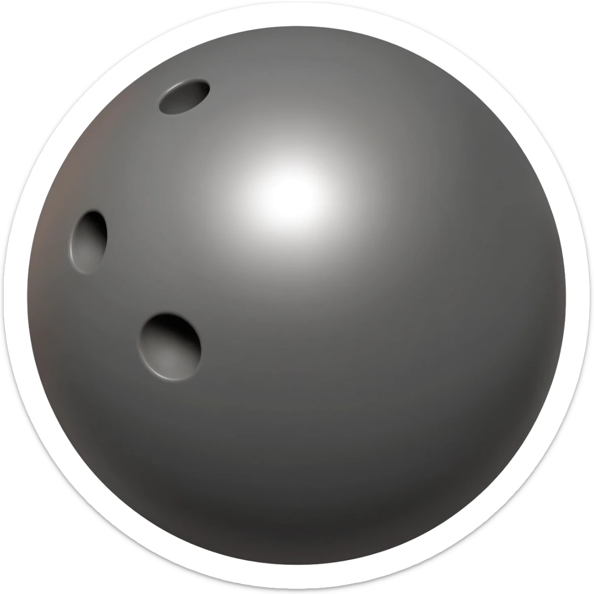 bowling ball sticker
