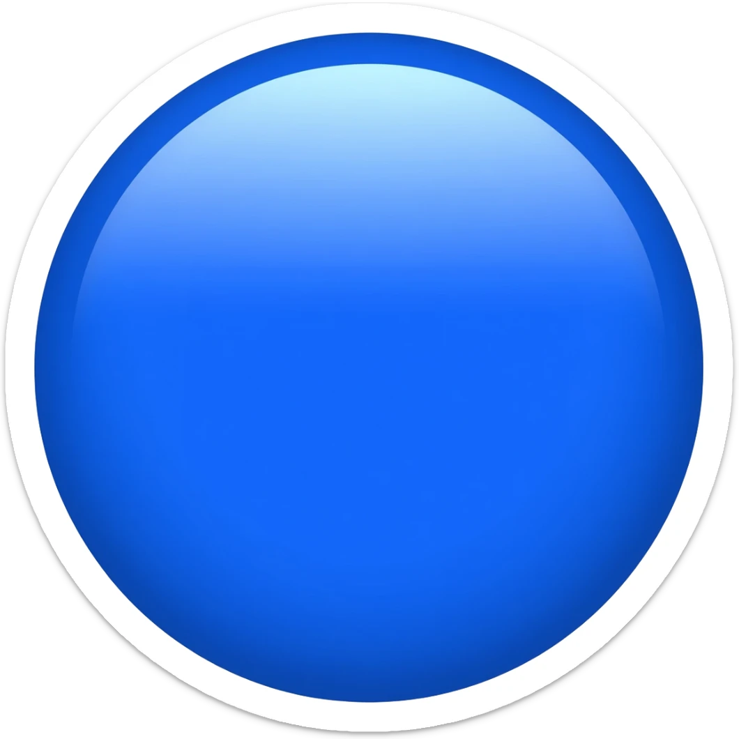 Rosa azul  emoji sticker