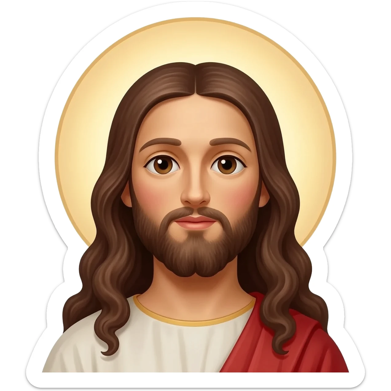 Jesus cuaresma sticker