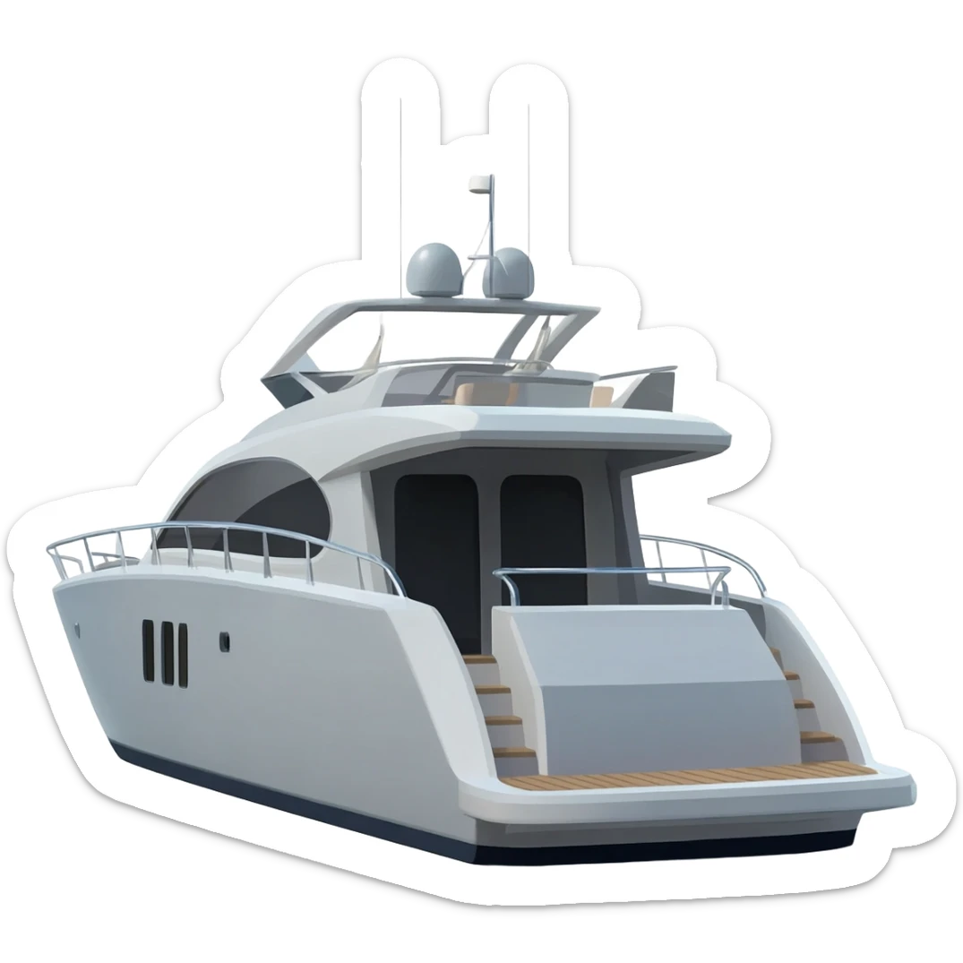 yacht vip sticker