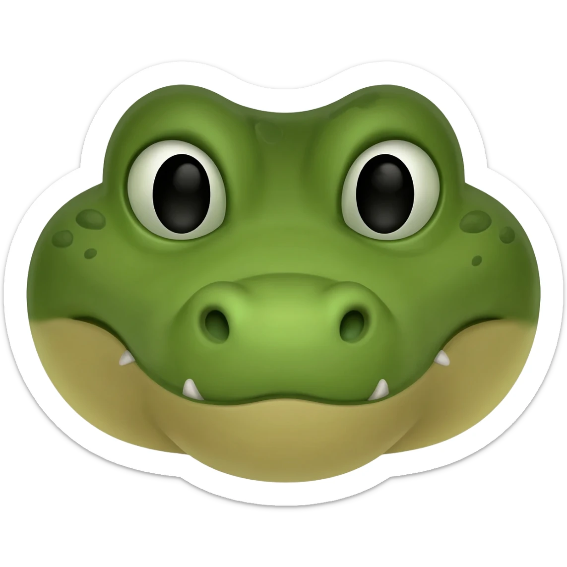 cocodrilo emoji sticker