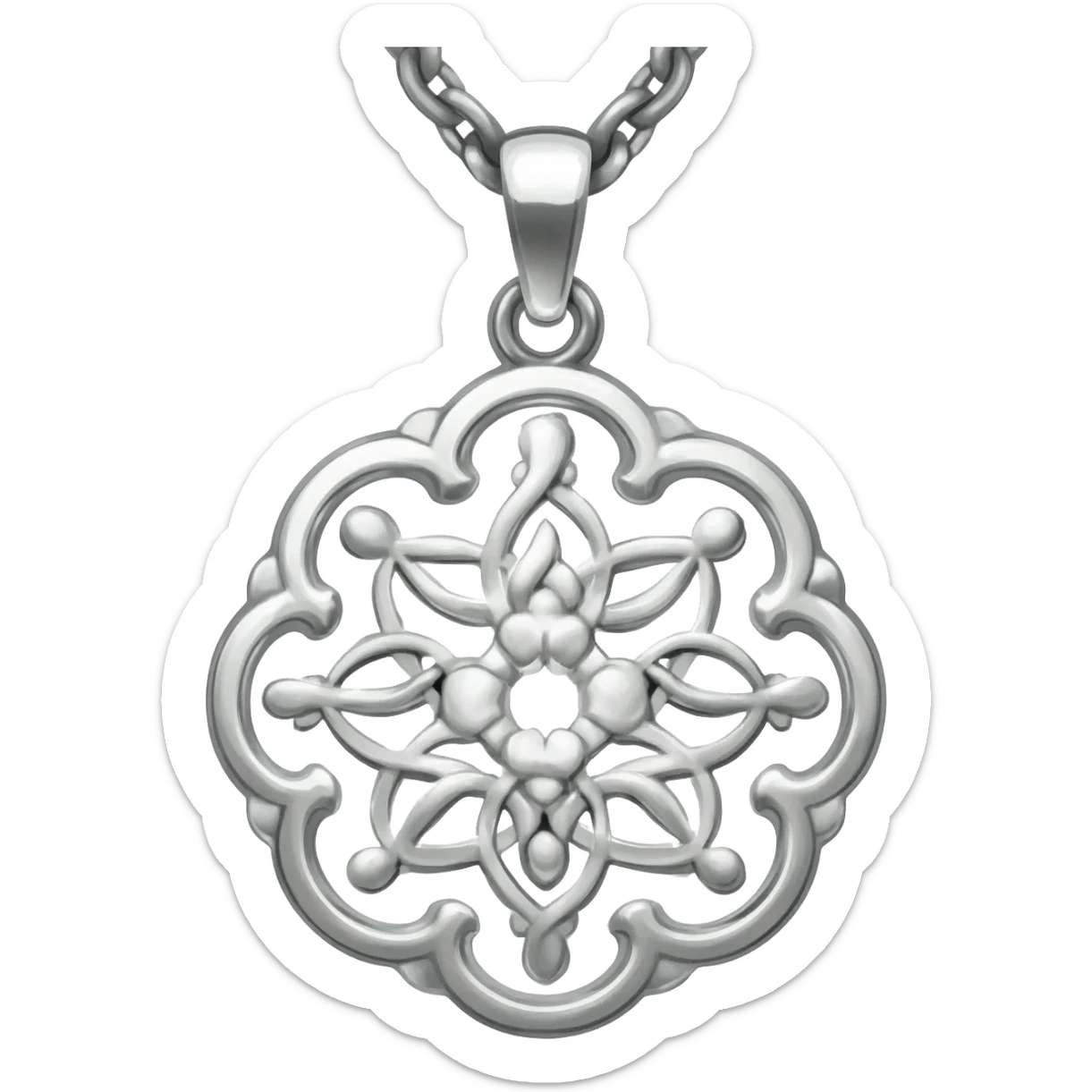 Japanese pendant sticker