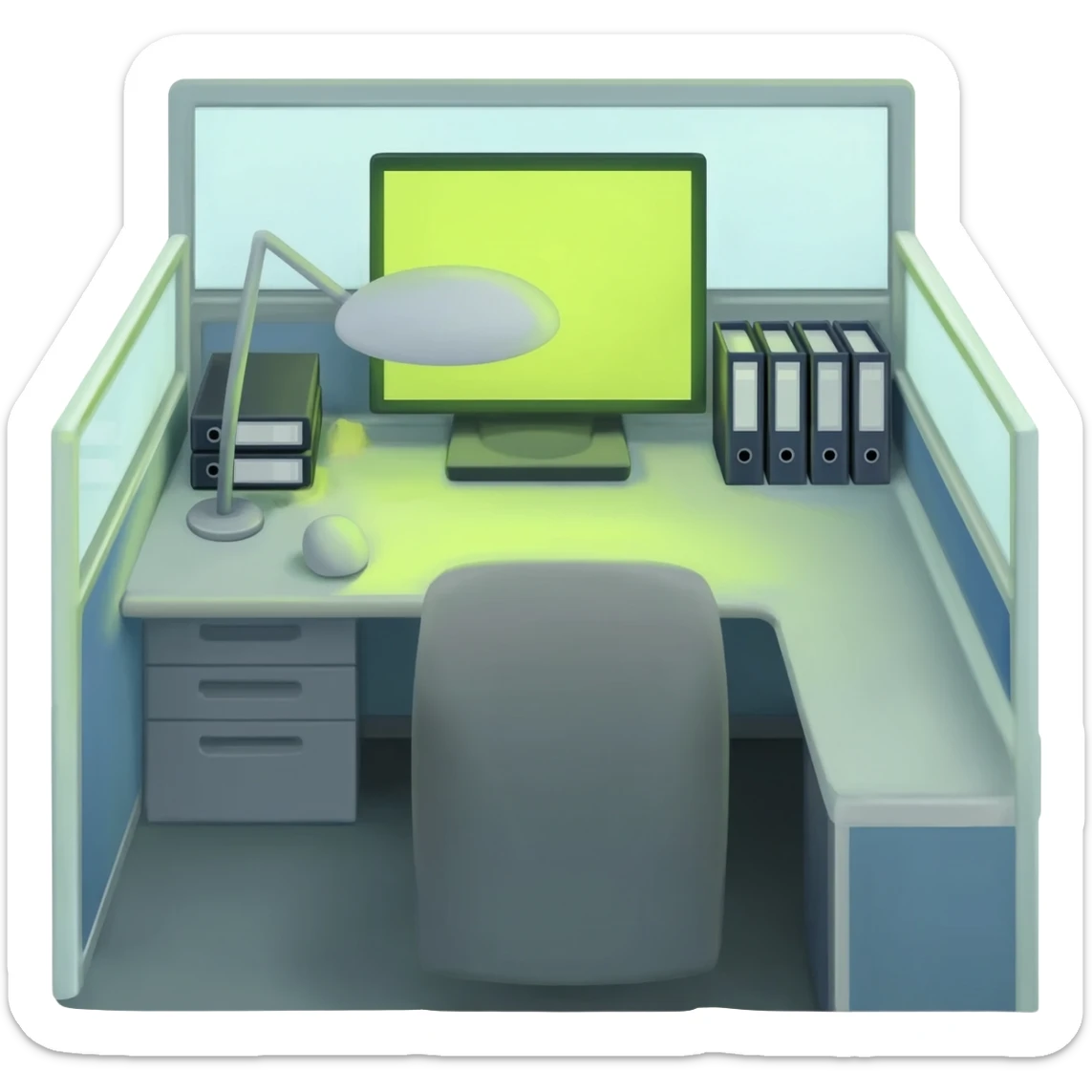 wage labor to be—burdensome, unenjoyable, and uncaring— sticker