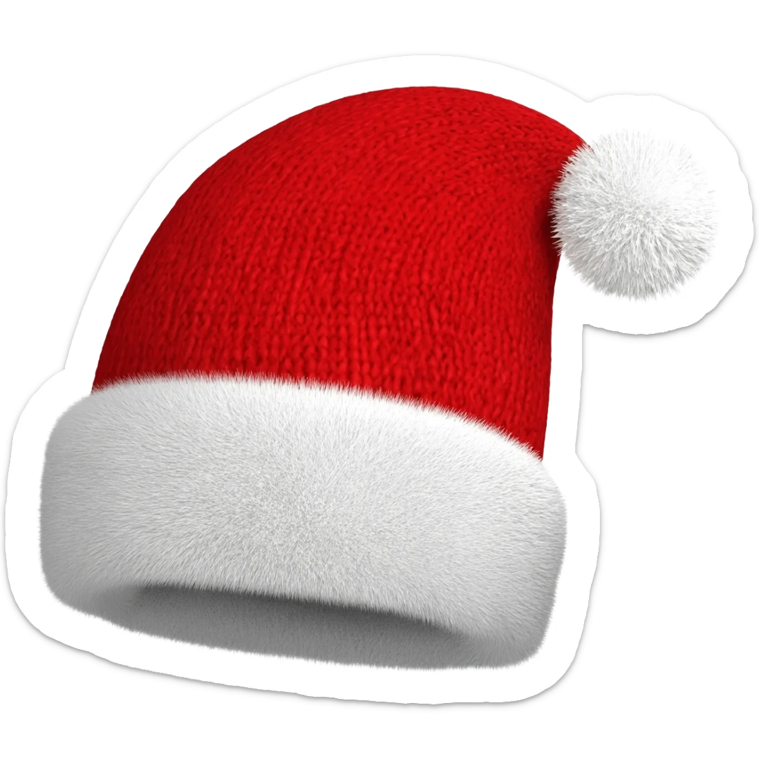 christmas hat sticker