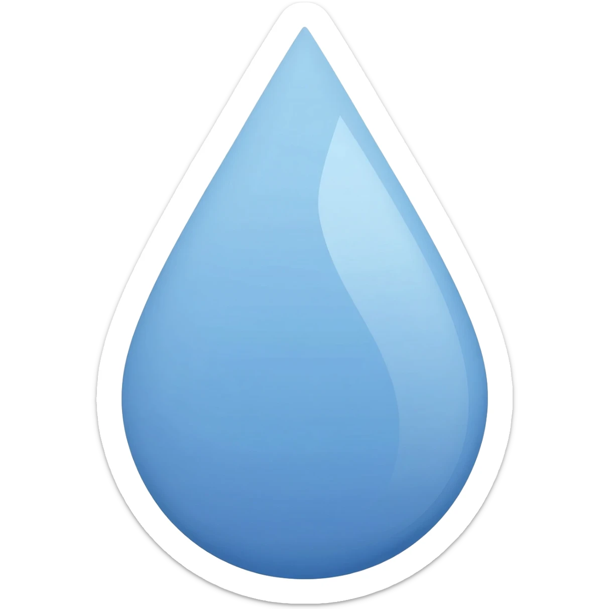 water drop sticker