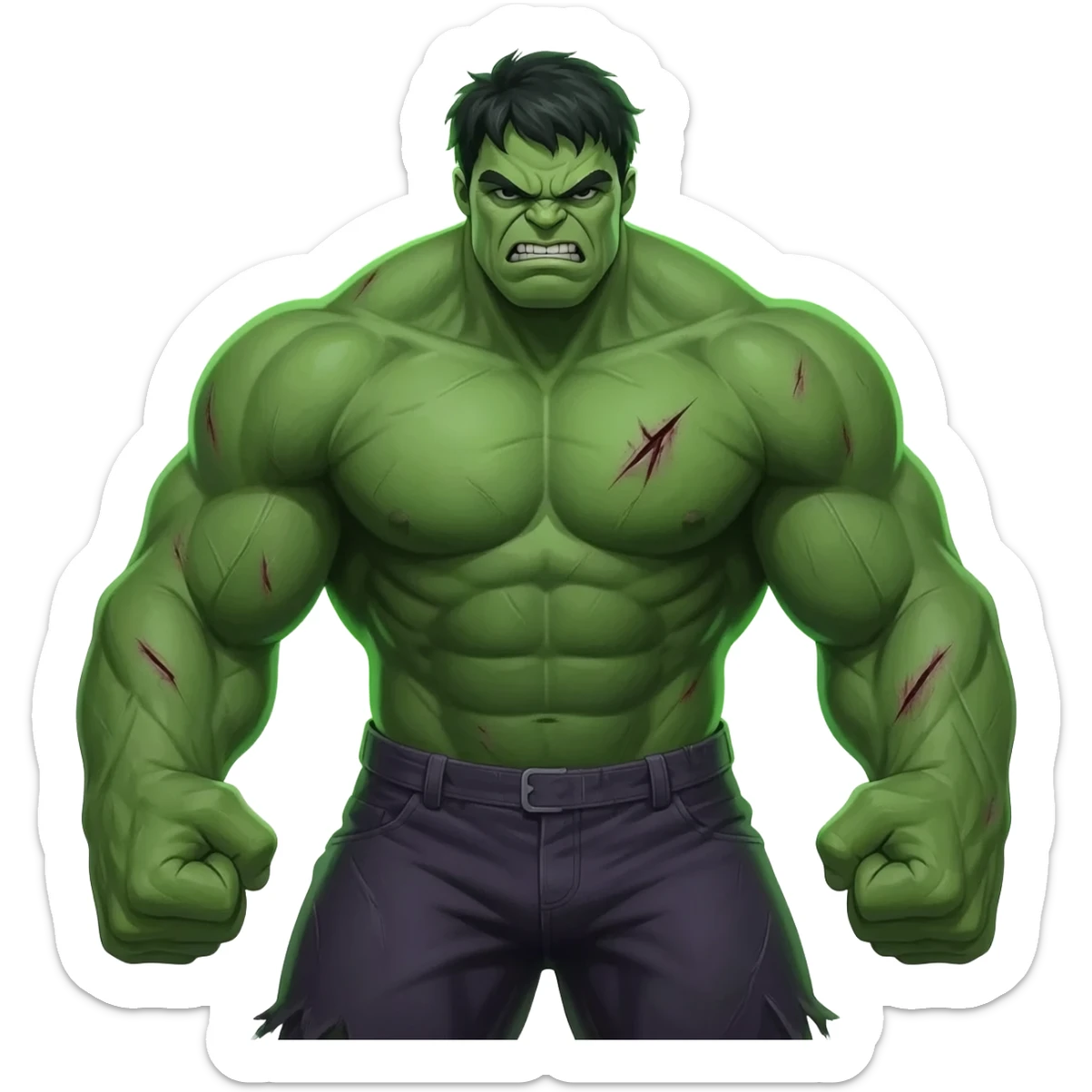 Hulk sticker