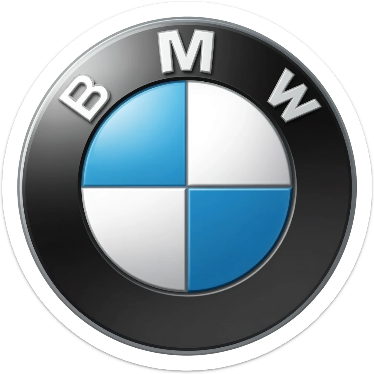 bmw logo emoji sticker