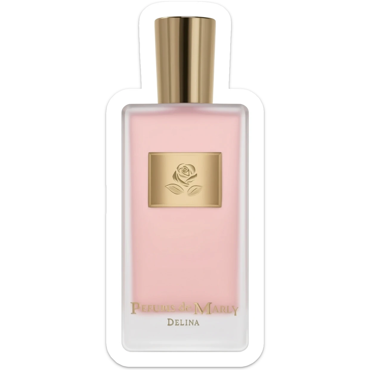 parfums de marly Delina bottle sticker