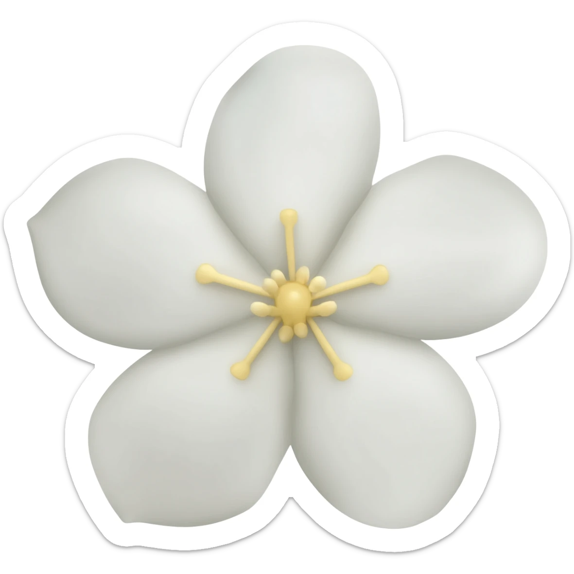 Night flowering jasmine sticker