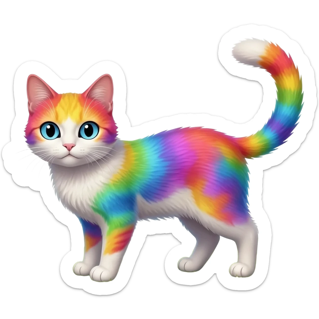 Rainbow Cat sticker