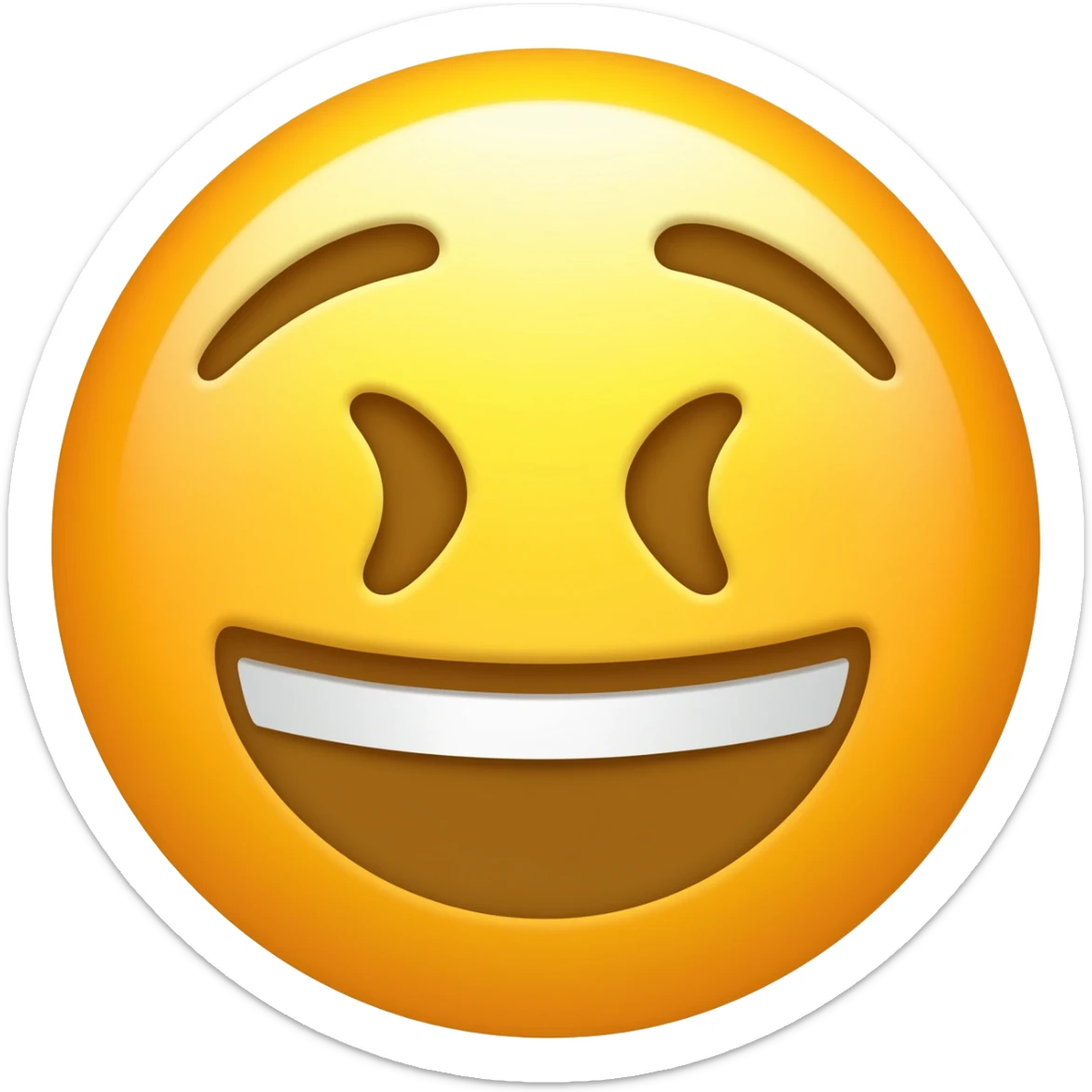 Emoticone Thristy sticker