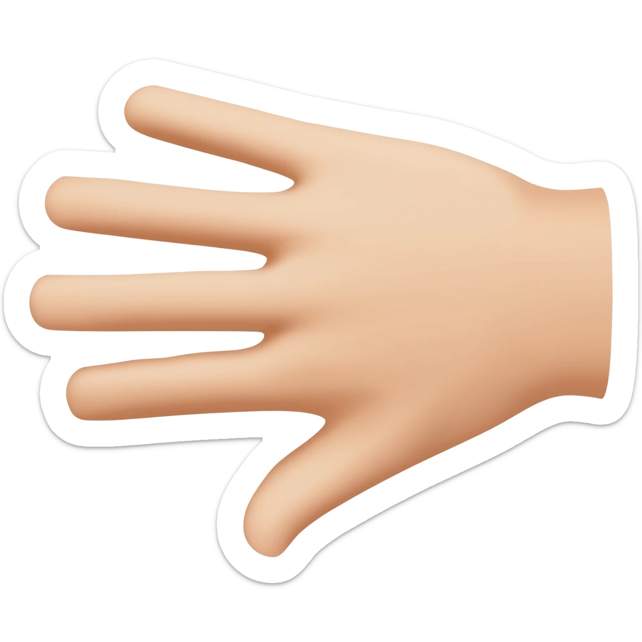 what have I done looking at hands sticker