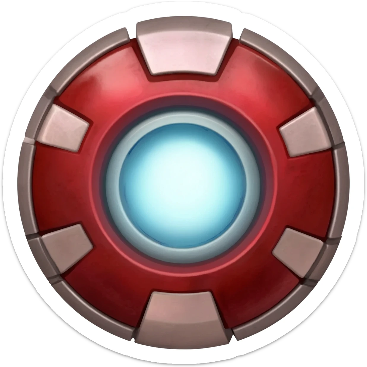 Iron man arc reactor sticker