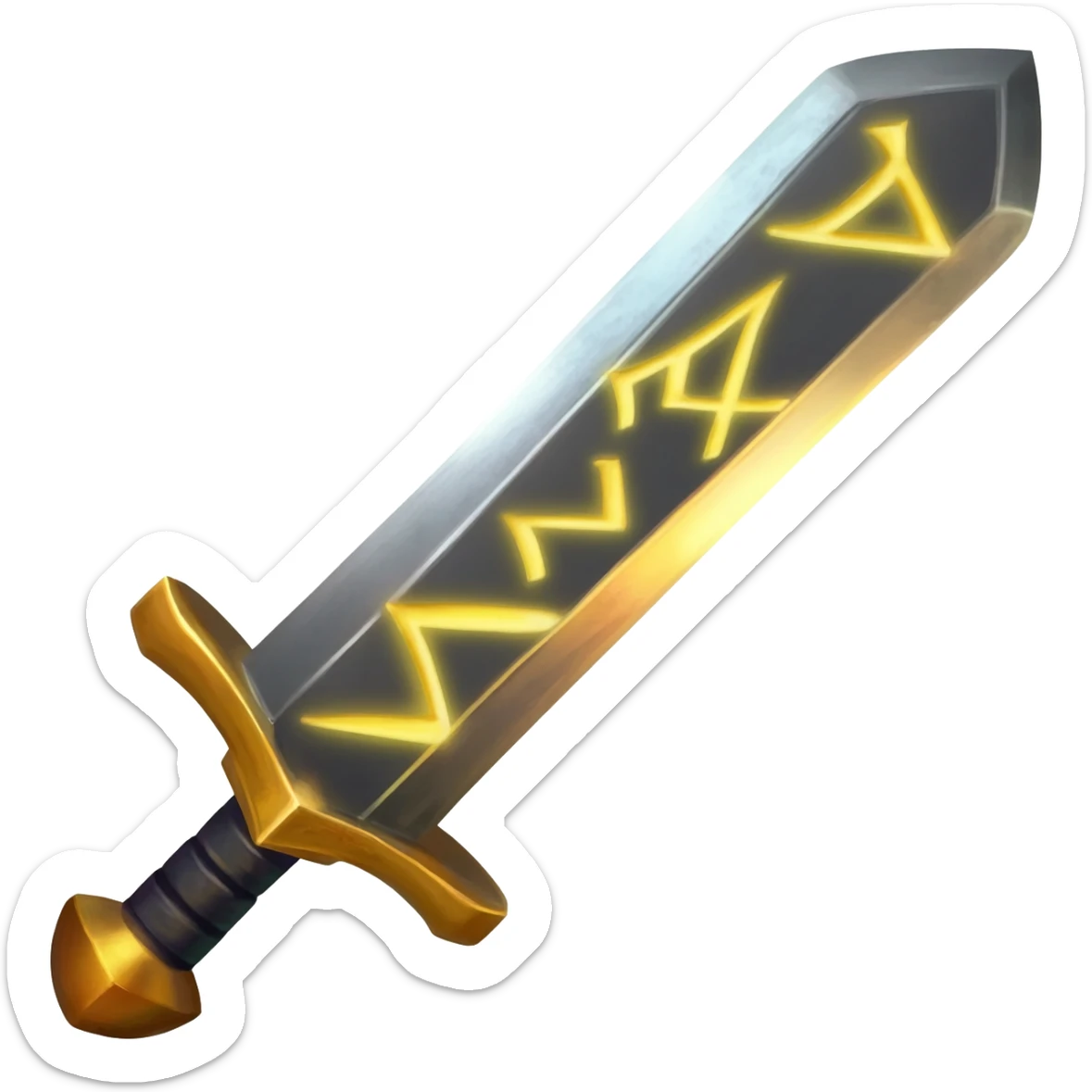 magic items fantasy sticker
