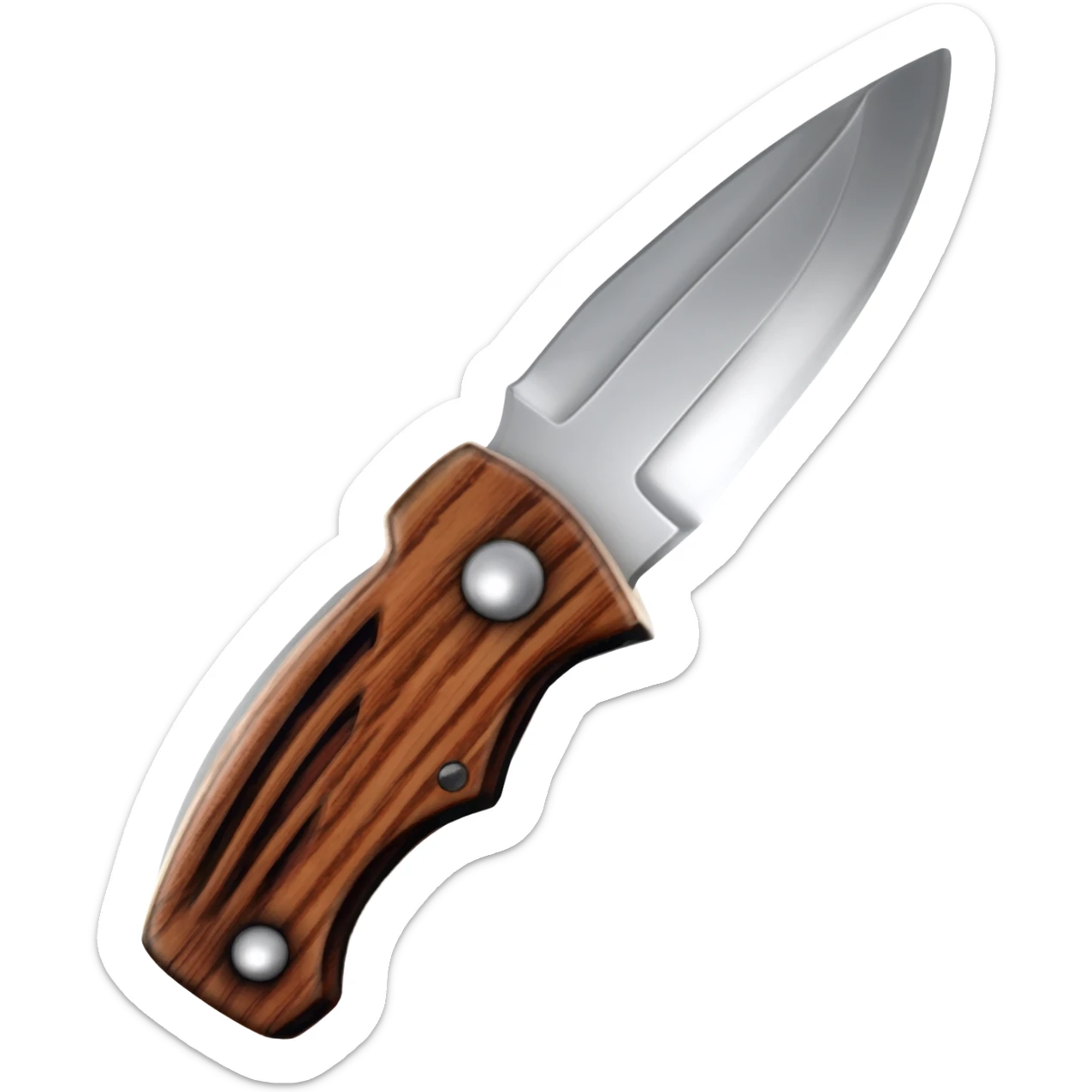 Buttfly knife sticker