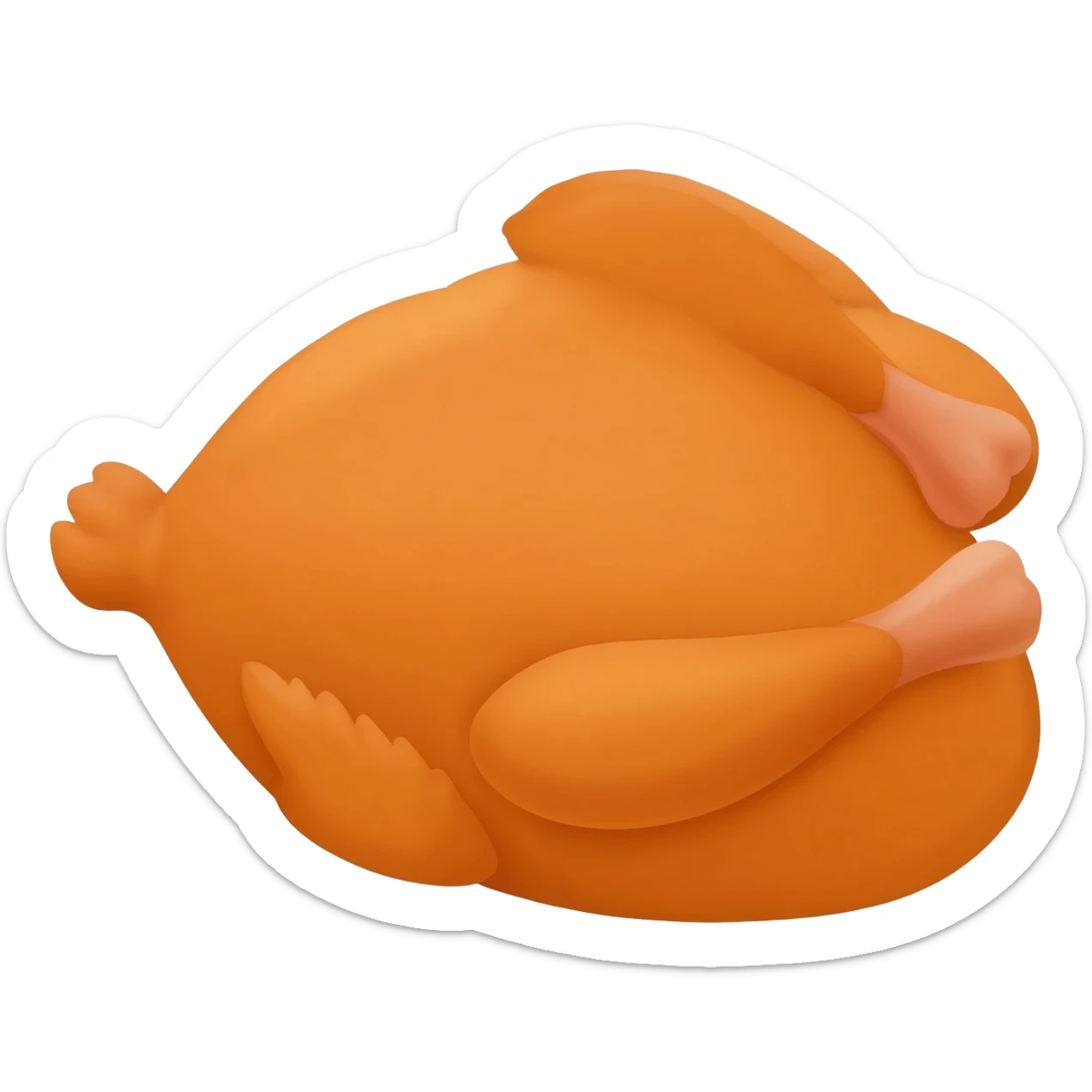 Please create my emoji channel my name chan1wnel is spring chicken fun! Chicken have оранжевый skin sticker